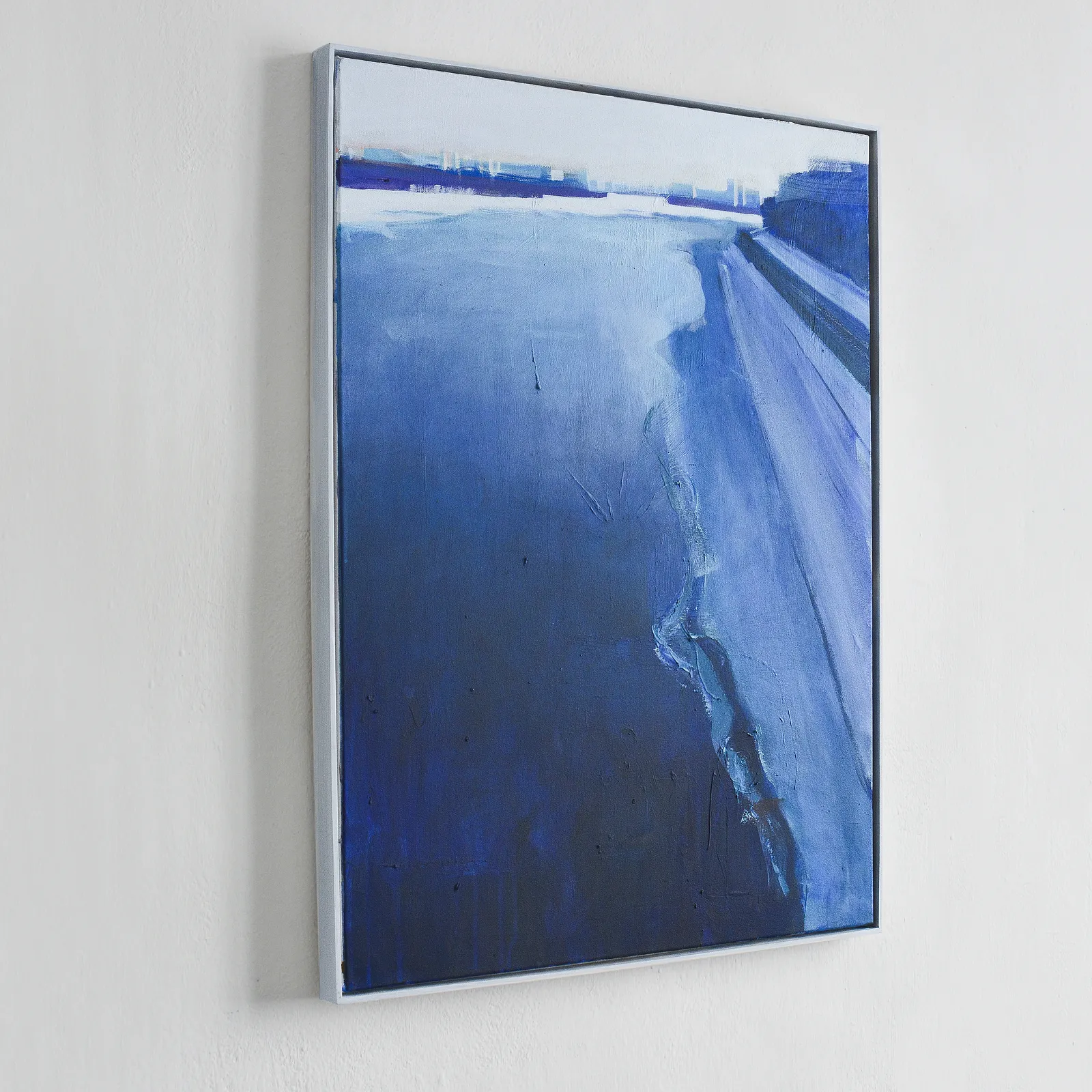 Image of View of the Dnipro. Sunny day by Igor Nekraha, size: 80х60 см, made of Acrylic on canvas, Painting medium, from Київ, part of the Acrylics series, priced at $700 Photo 3 of 4.