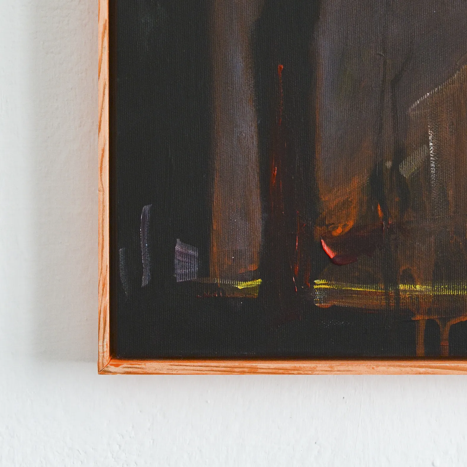 Зображення "Blackout on Gogolivska str" від Igor Nekraha, розмір: 50x30, матеріали: Acrylic on canvas, медіум: Живопис, місто: Kyiv, серія: Acrylics, ціна: $400 Фото 4 з 4.