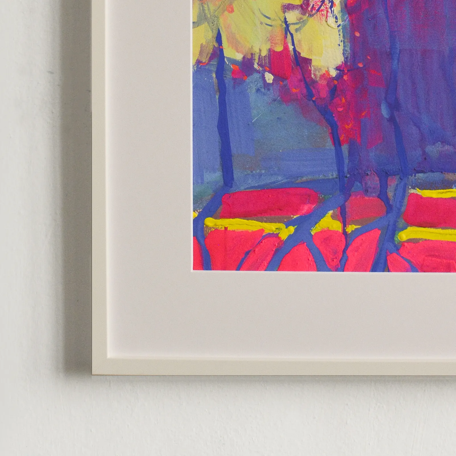 Image of Bright spring in Kyiv by Igor Nekraha, size: 50x40, made of Gouache on paper, Painting medium, from Ukraine, part of the Gouaches series, priced at $500 Photo 4 of 4.