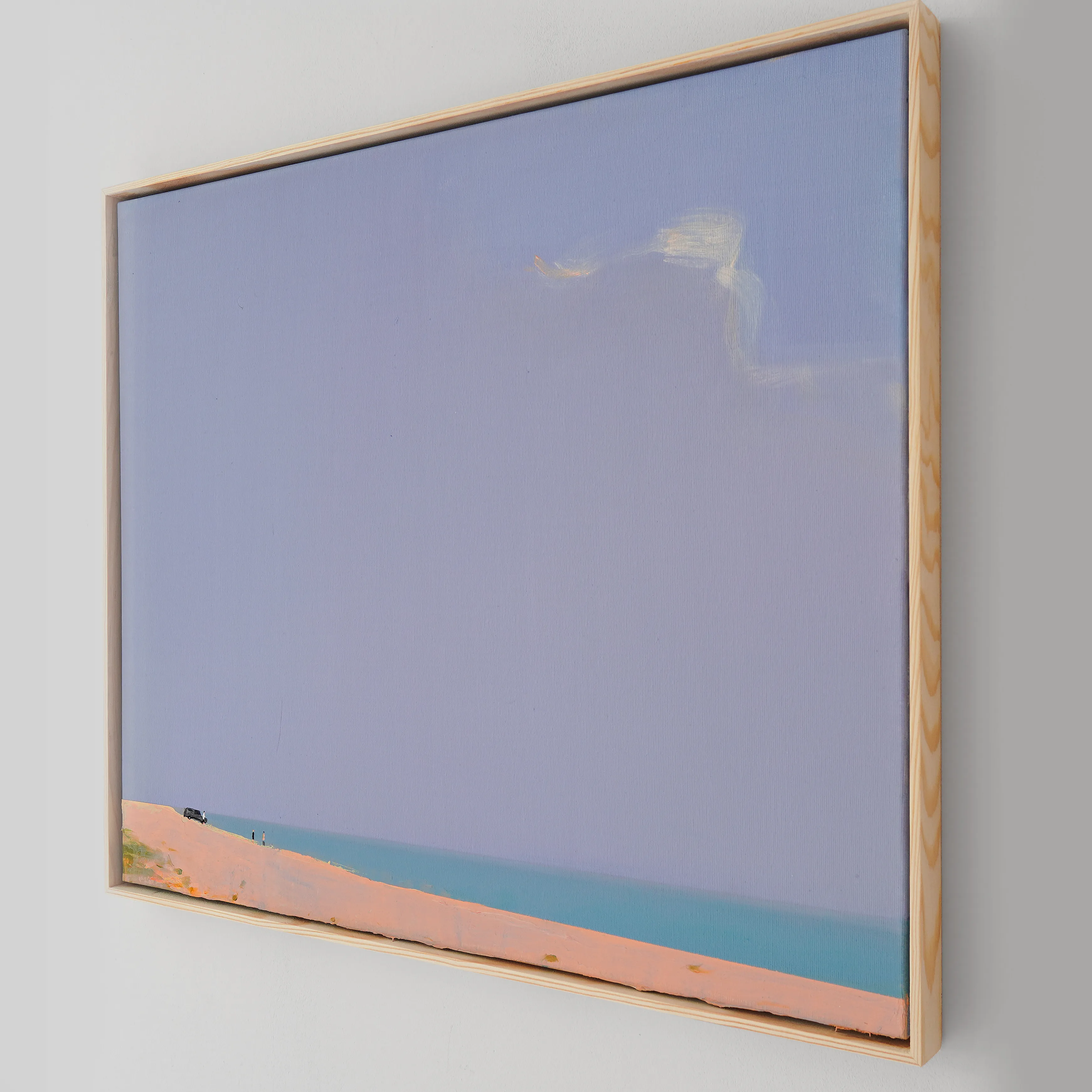 Image of Beach vacation by Igor Nekraha, size: 50x60, made of Acrylic on canvas, Painting medium, from Kyiv, part of the Acrylics series, priced at $500 Photo 2 of 4.