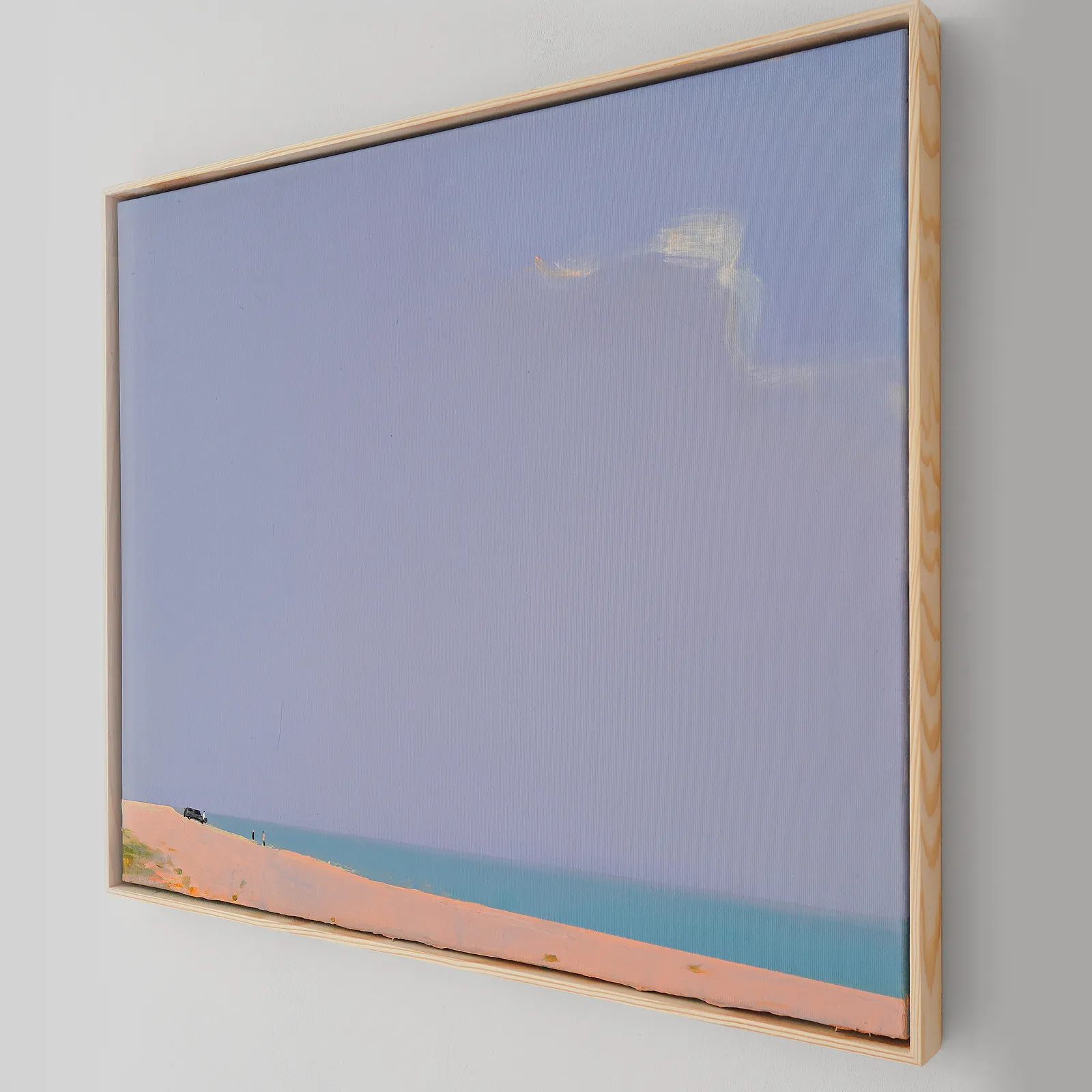Image of Beach vacation by Igor Nekraha, size: 50x60, made of Acrylic on canvas, Painting medium, from Kyiv, part of the Acrylics series, priced at $500 Photo 2 of 4.