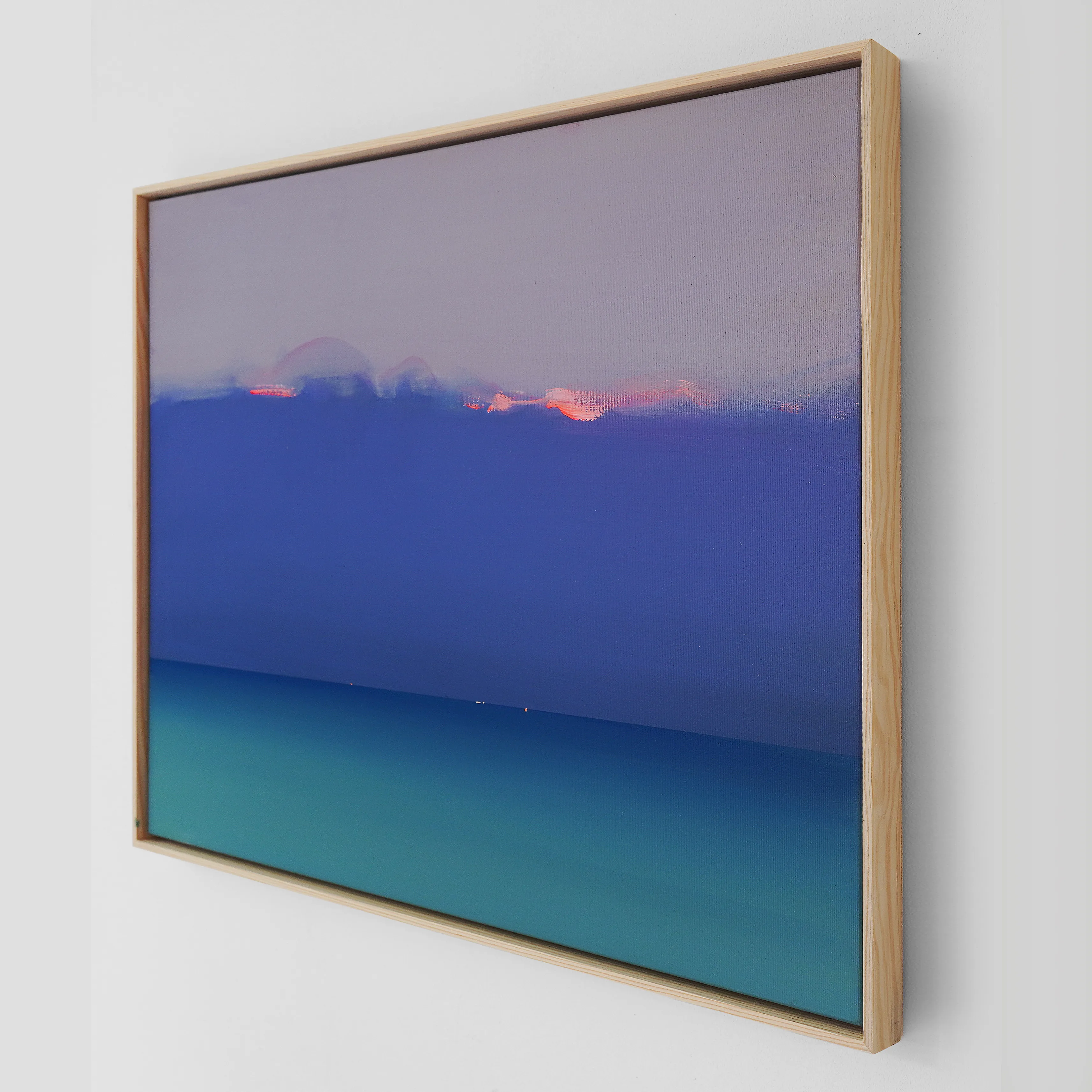 Image of Sunset line by Igor Nekraha, size: 50x60, made of Acrylic on canvas, Painting medium, from Kyiv, part of the Acrylics series, priced at $500 Photo 3 of 4.
