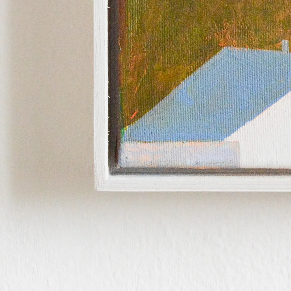 Image of Houses and hills by Igor Nekraha, size: 30x50, made of Acrylic on canvas, Painting medium, priced at $300 Photo 4 of 4.