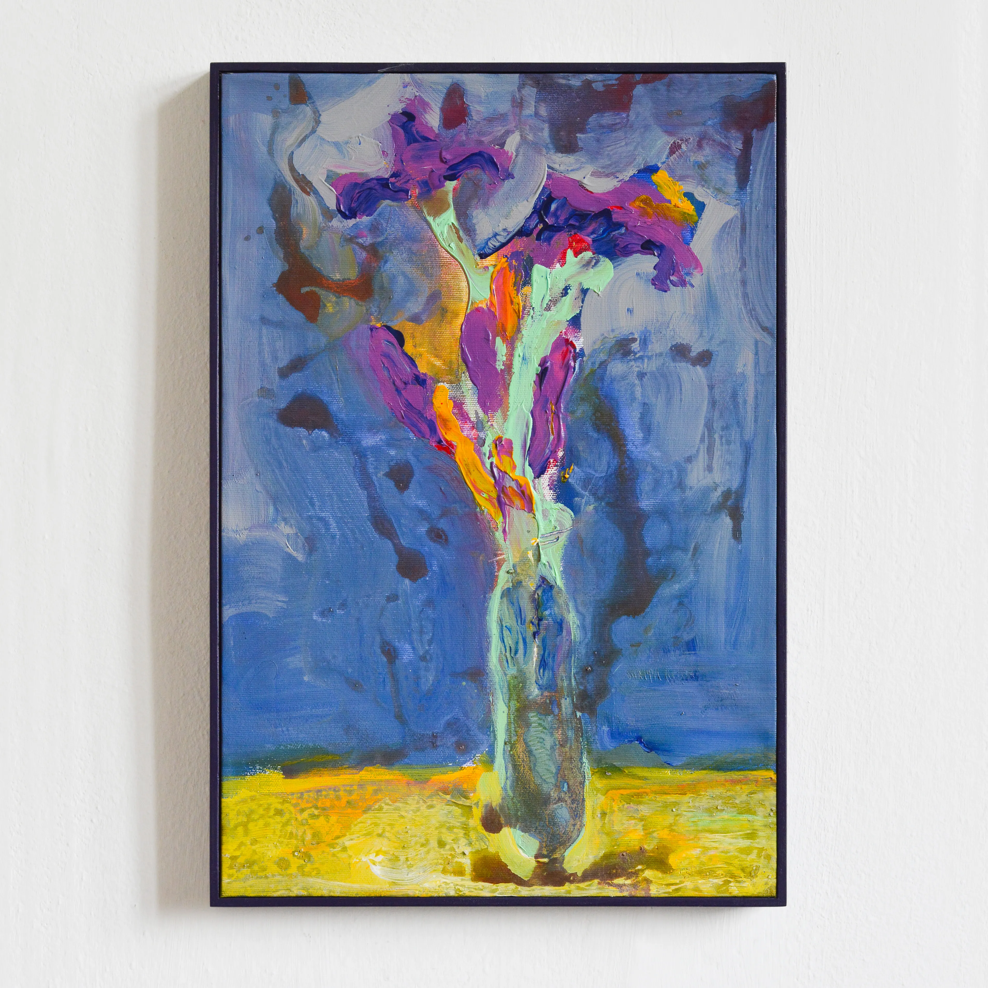 Image of Irisy by Igor Nekraha, size: 46x31, made of Acrylic on canvas, Painting medium, priced at $350 Photo 1 of 4.