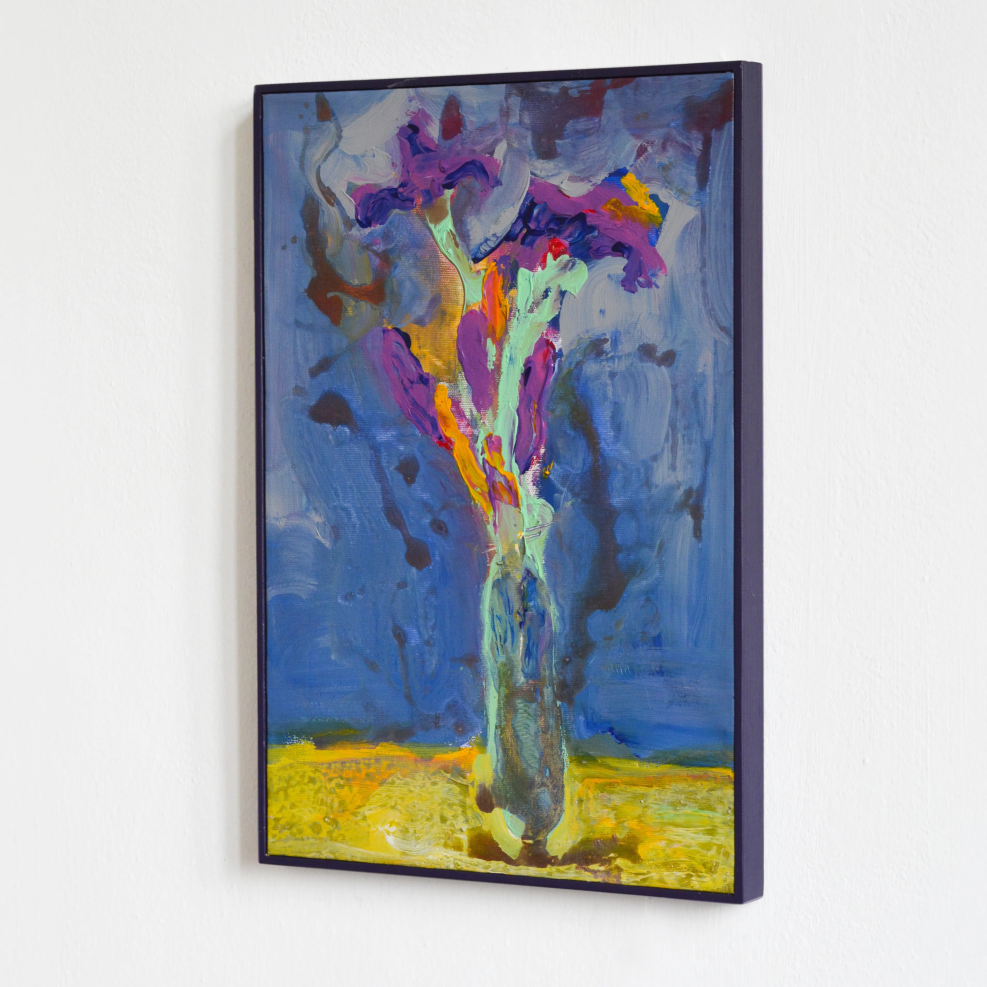 Image of Irisy by Igor Nekraha, size: 46x31, made of Acrylic on canvas, Painting medium, priced at $350 Photo 3 of 4.