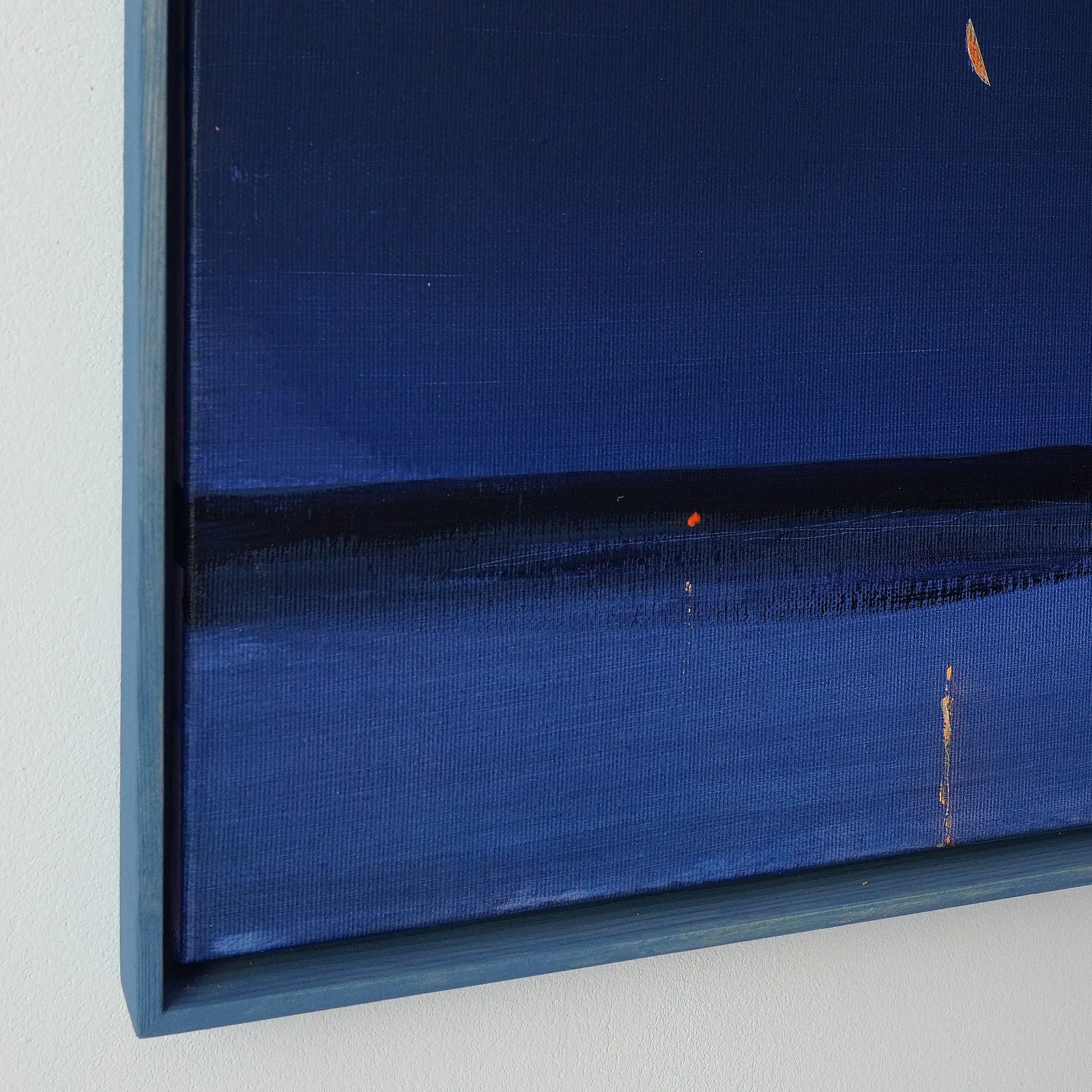 Image of Midnight calm by Igor Nekraha, size: 50x60, made of Acrylic on canvas, Painting medium, from Kyiv, part of the Acrylics series, priced at $500 Photo 3 of 4.