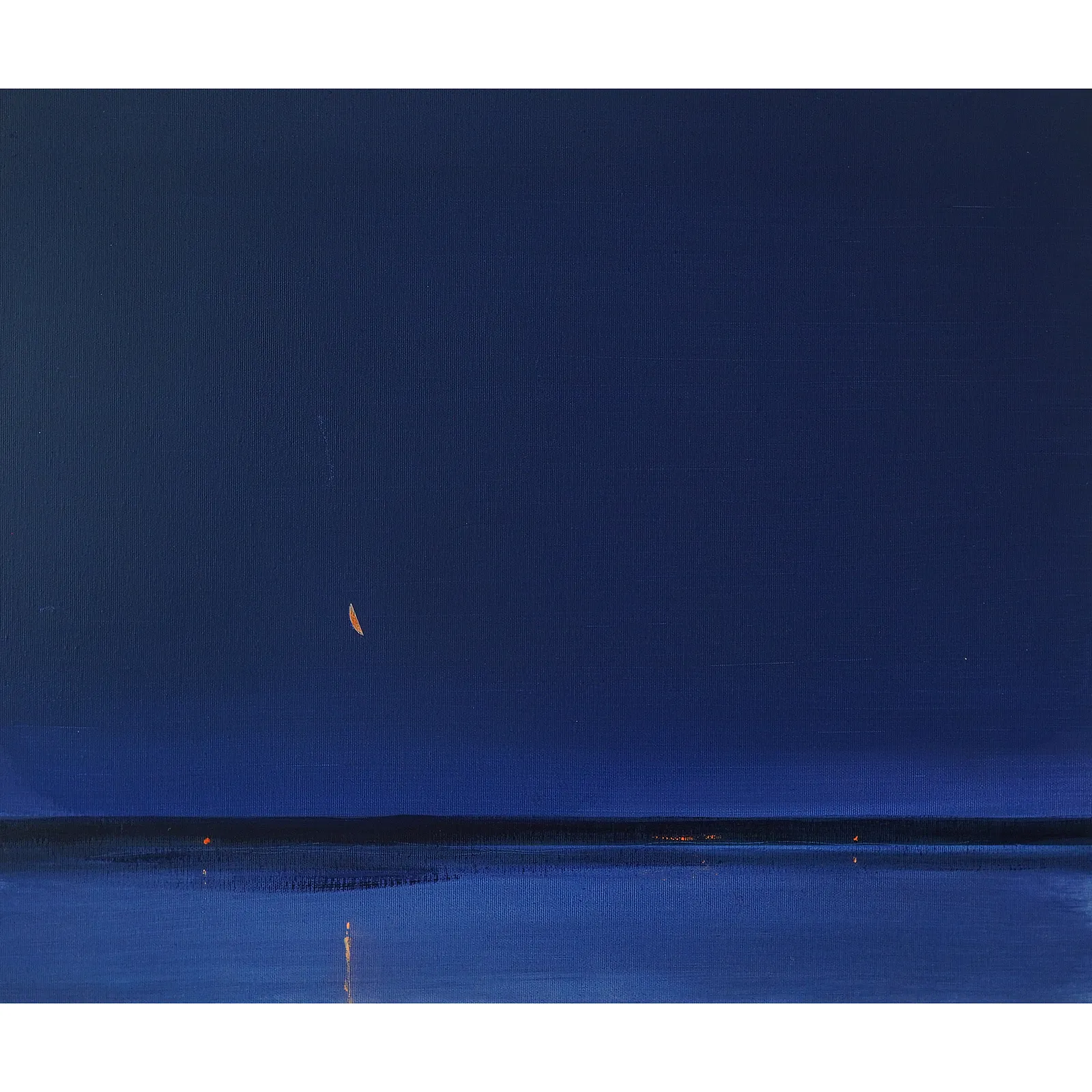 Image of Midnight calm by Igor Nekraha, size: 50x60, made of Acrylic on canvas, Painting medium, from Kyiv, part of the Acrylics series, priced at $500 Photo 4 of 4.