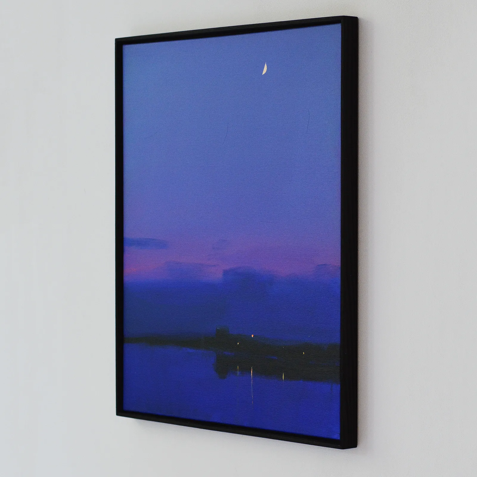 Зображення "Midnight Reflections" від Igor Nekraha, розмір: 60x50, матеріали: Acrylic on canvas, медіум: Живопис, місто: Kyiv, серія: Acrylics, ціна: $500 Фото 2 з 3.