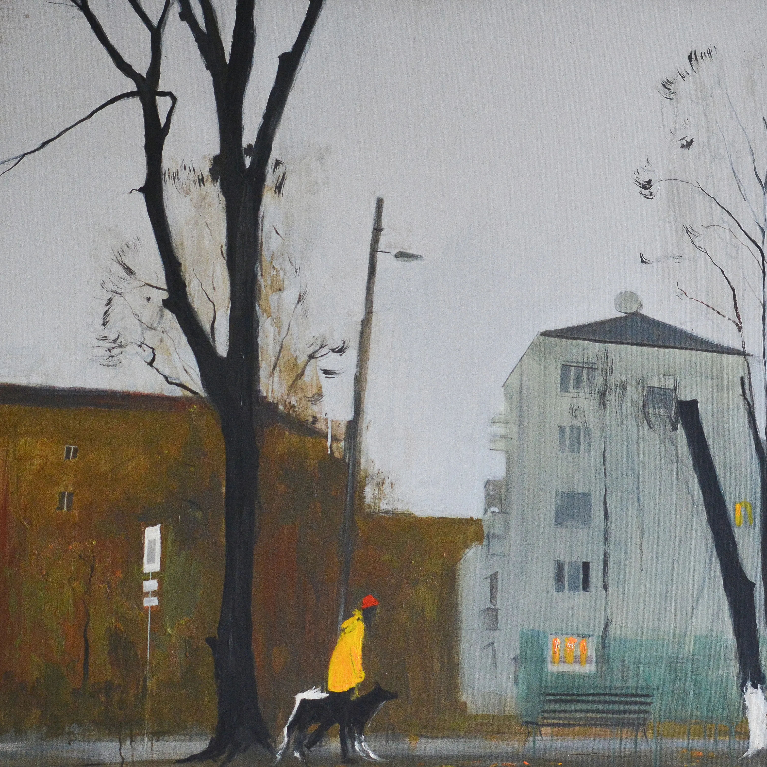 Зображення "Павлівський сквер" від Igor Nekraha, розмір: 100х100, матеріали: Acrylic on canvas, медіум: Живопис, місто: Україна, серія: Acrylics, ціна: $1500 Фото 2 з 2.