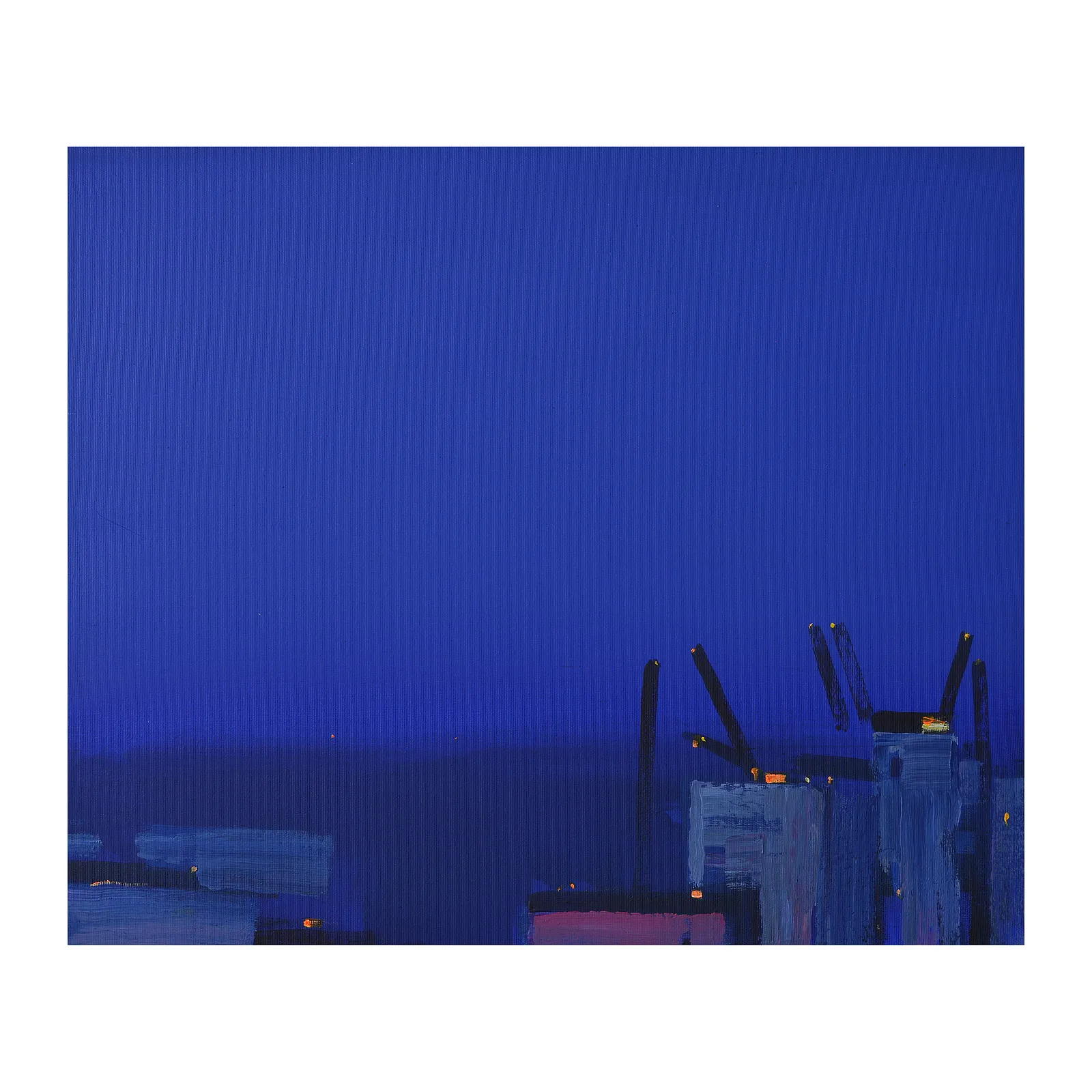 Зображення "Port at night. Odesa" від Igor Nekraha, розмір: 50x60, матеріали: Acrylic on canvas, медіум: Живопис, місто: Kyiv, серія: Acrylics, ціна: $500 Фото 2 з 4.
