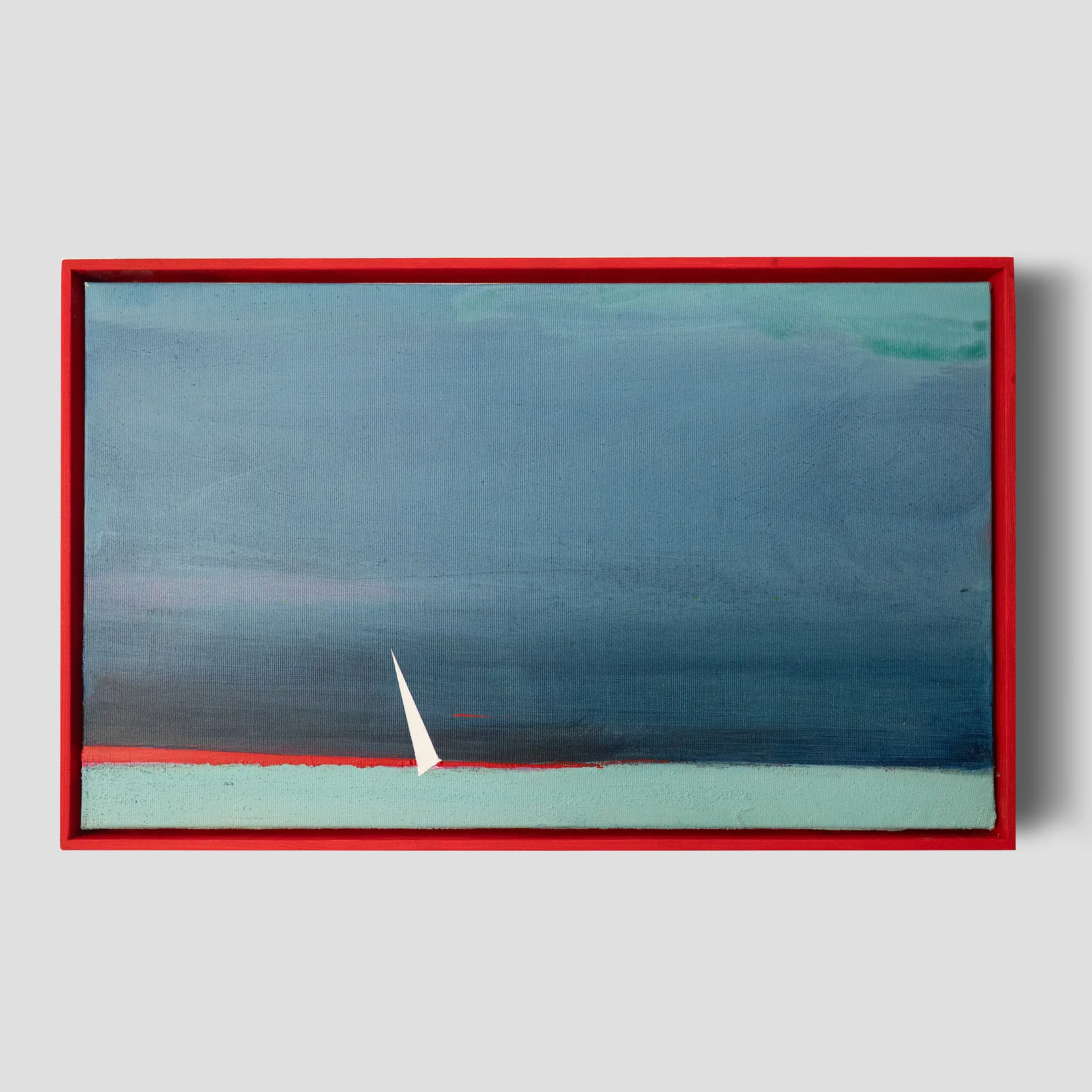 Image of Rainy sky. Black sea by Igor Nekraha, size: 30х50, made of Acrylic on canvas, Painting medium, from Kyiv, part of the Acrylics series Photo 1 of 3.