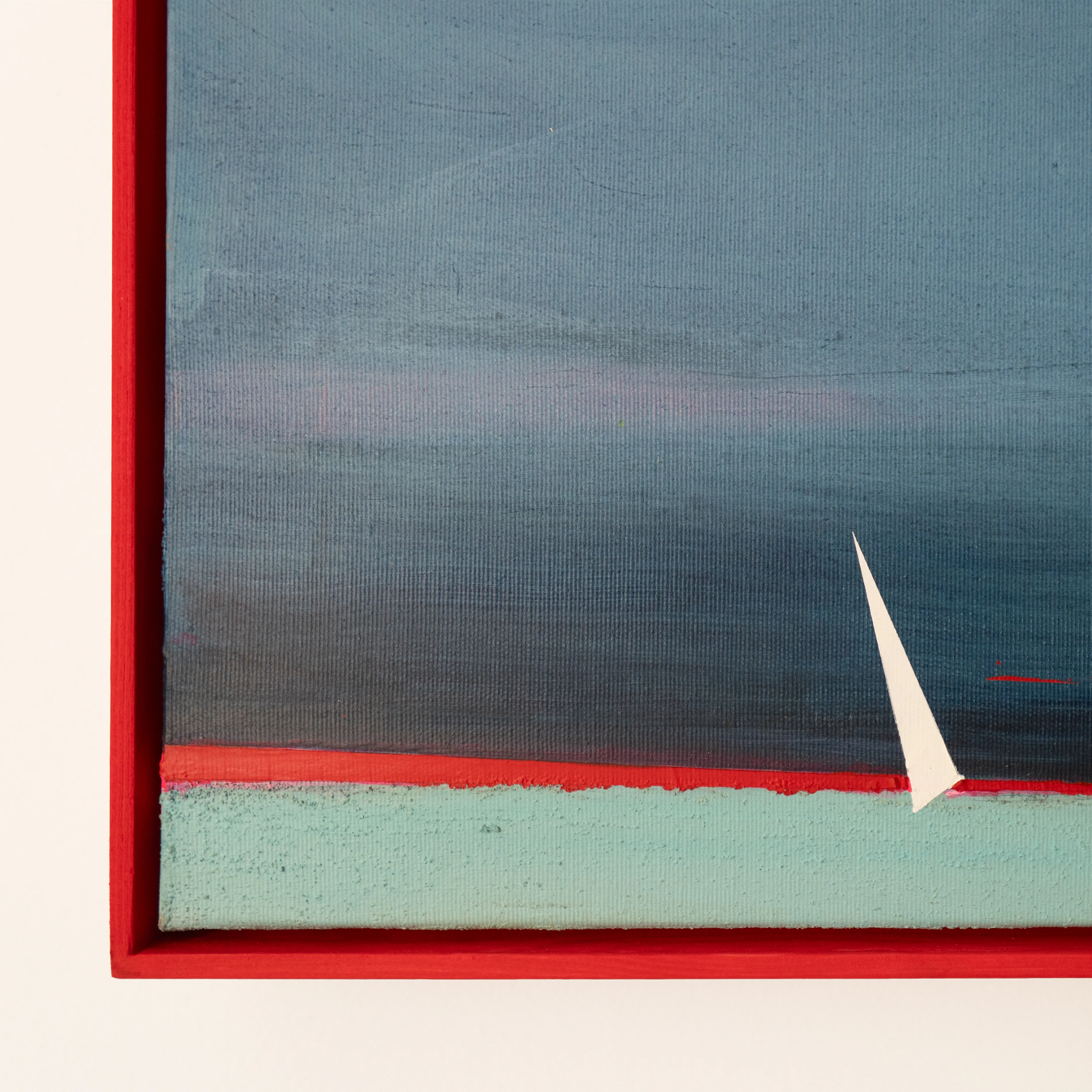 Image of Rainy sky. Black sea by Igor Nekraha, size: 30х50, made of Acrylic on canvas, Painting medium, from Kyiv, part of the Acrylics series Photo 2 of 3.