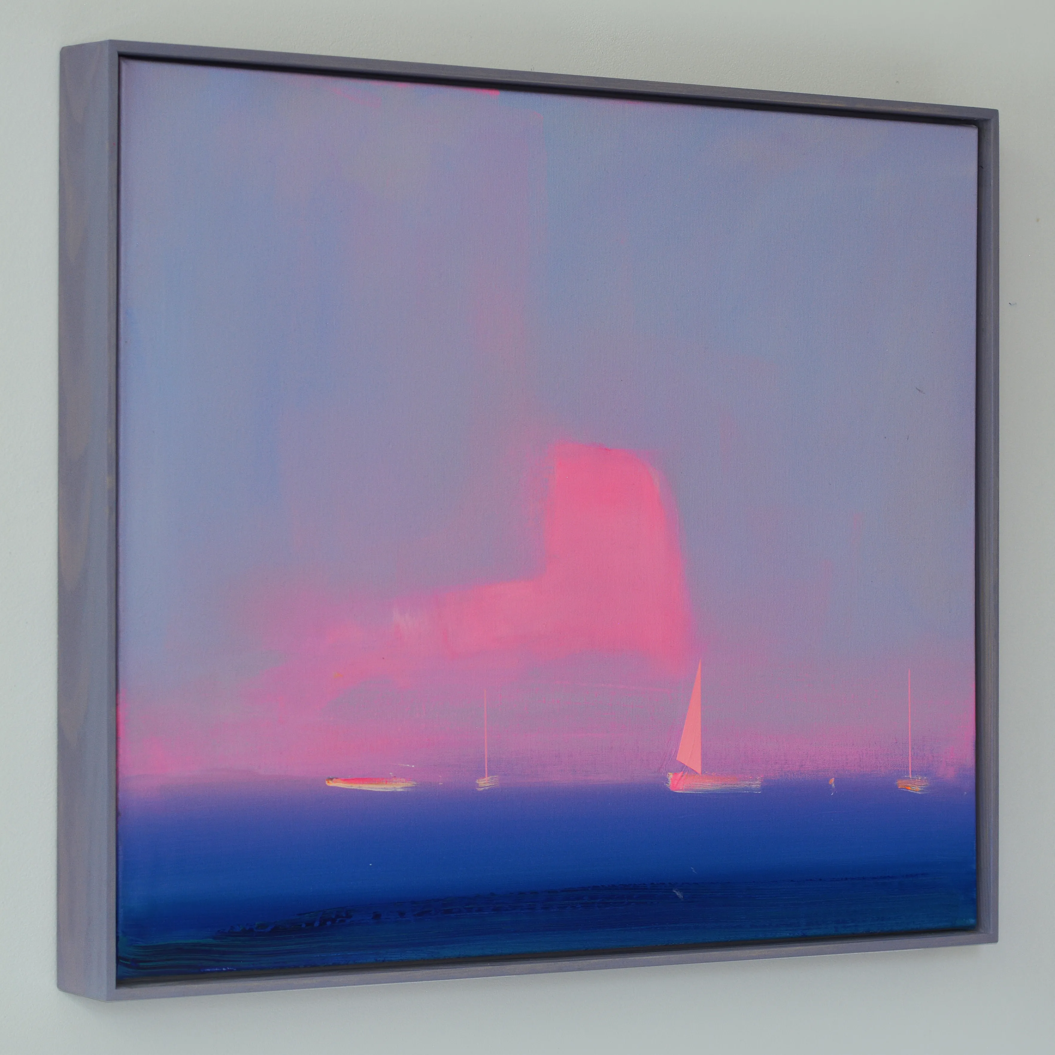 Image of Sail at Twilight by Igor Nekraha, size: 50x60, made of Acrylic on canvas, Painting medium, from Kyiv, part of the Acrylics series, priced at $500 Photo 2 of 4.