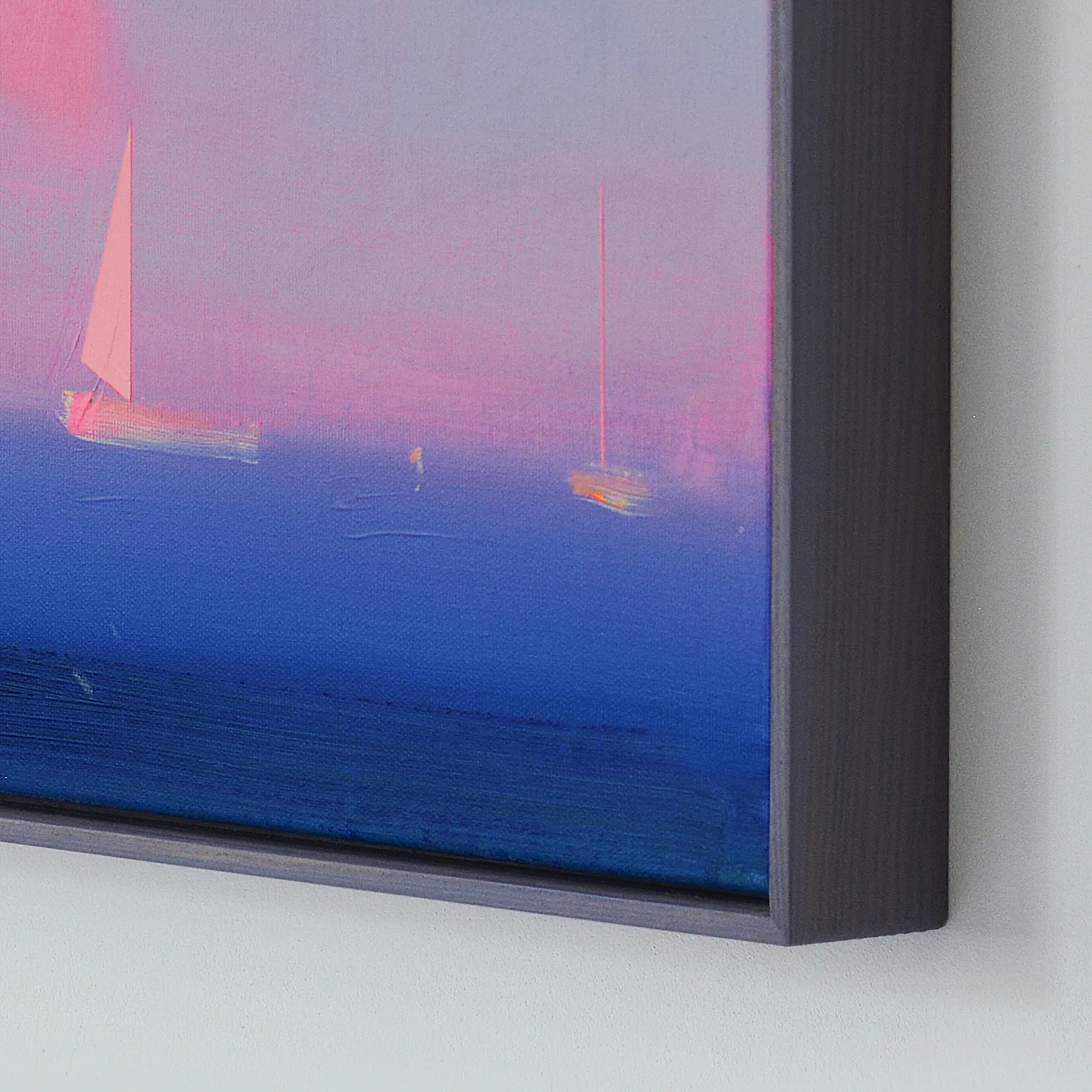 Зображення "Sail at Twilight" від Igor Nekraha, розмір: 50x60, матеріали: Acrylic on canvas, медіум: Живопис, місто: Kyiv, серія: Acrylics, ціна: $500 Фото 4 з 4.