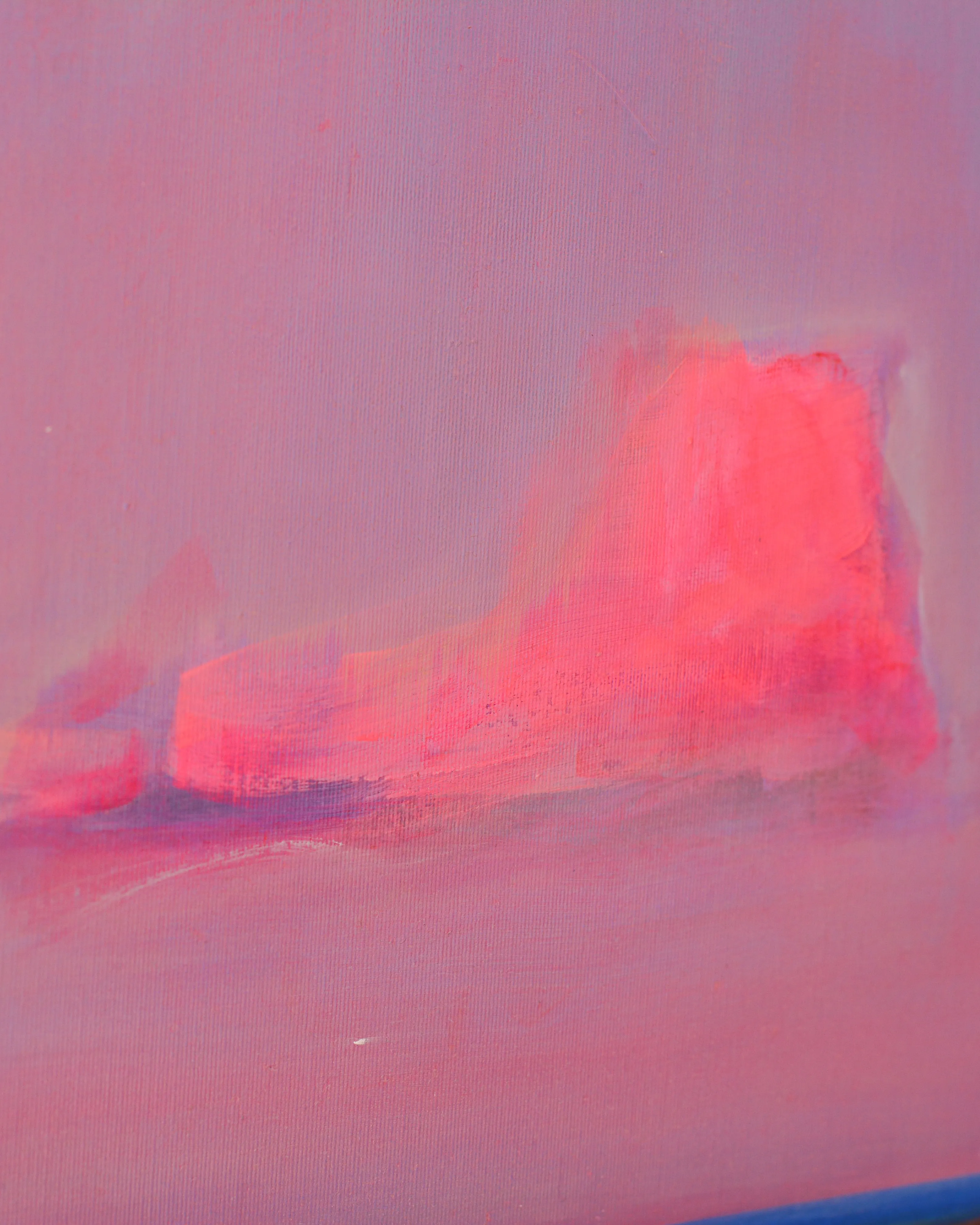 Image of Pink in the sky by Igor Nekraha, size: 60x60, made of Acrylic on canvas, Painting medium, from Ukraine, part of the Acrylics series, priced at $600 Photo 3 of 4.