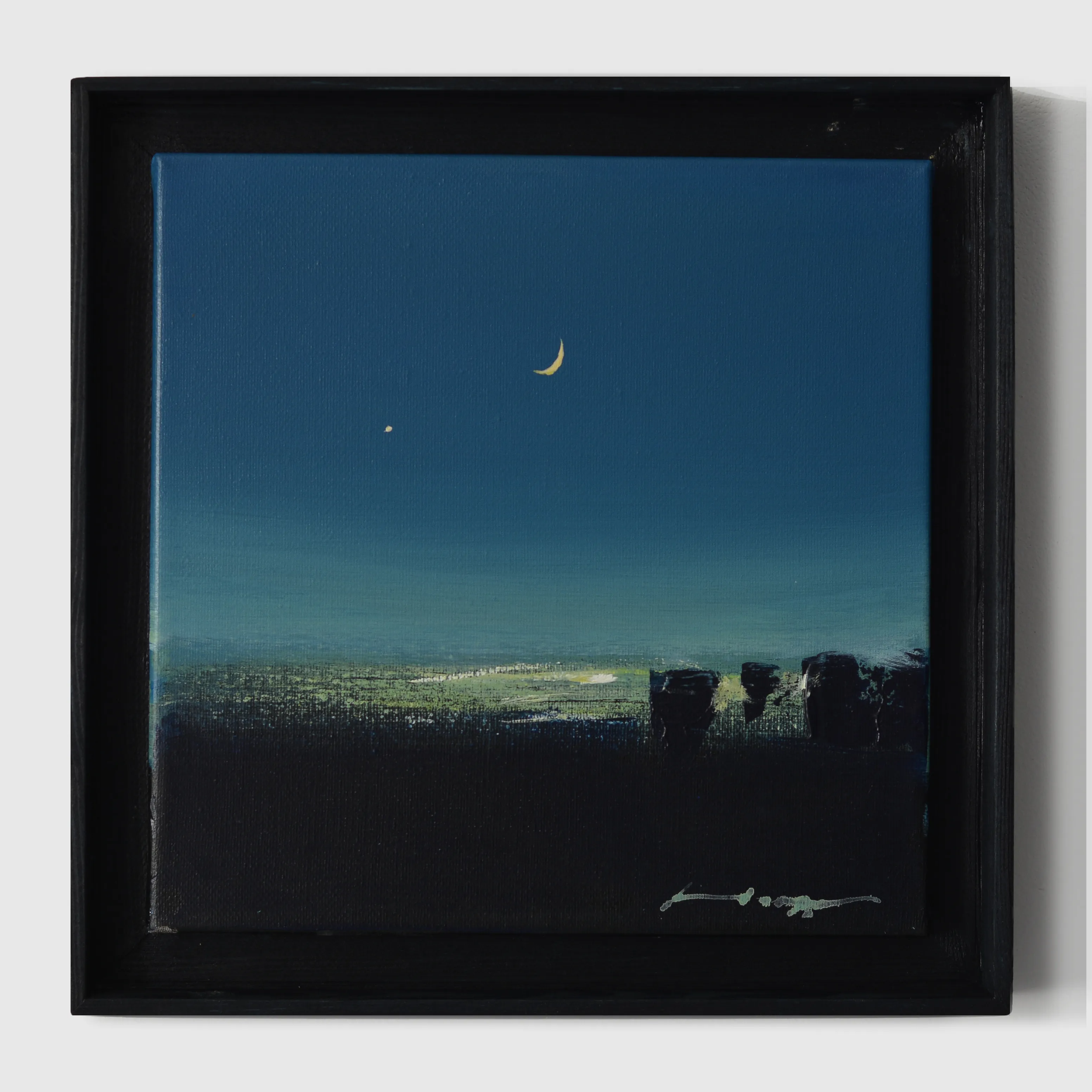 Зображення "Nightfall" від Igor Nekraha, розмір: 25x25 cm, матеріали: Acrylic on canvas, медіум: Живопис, місто: Ukraine, серія: Acrylics, ціна: $300 Фото 1 з 4.