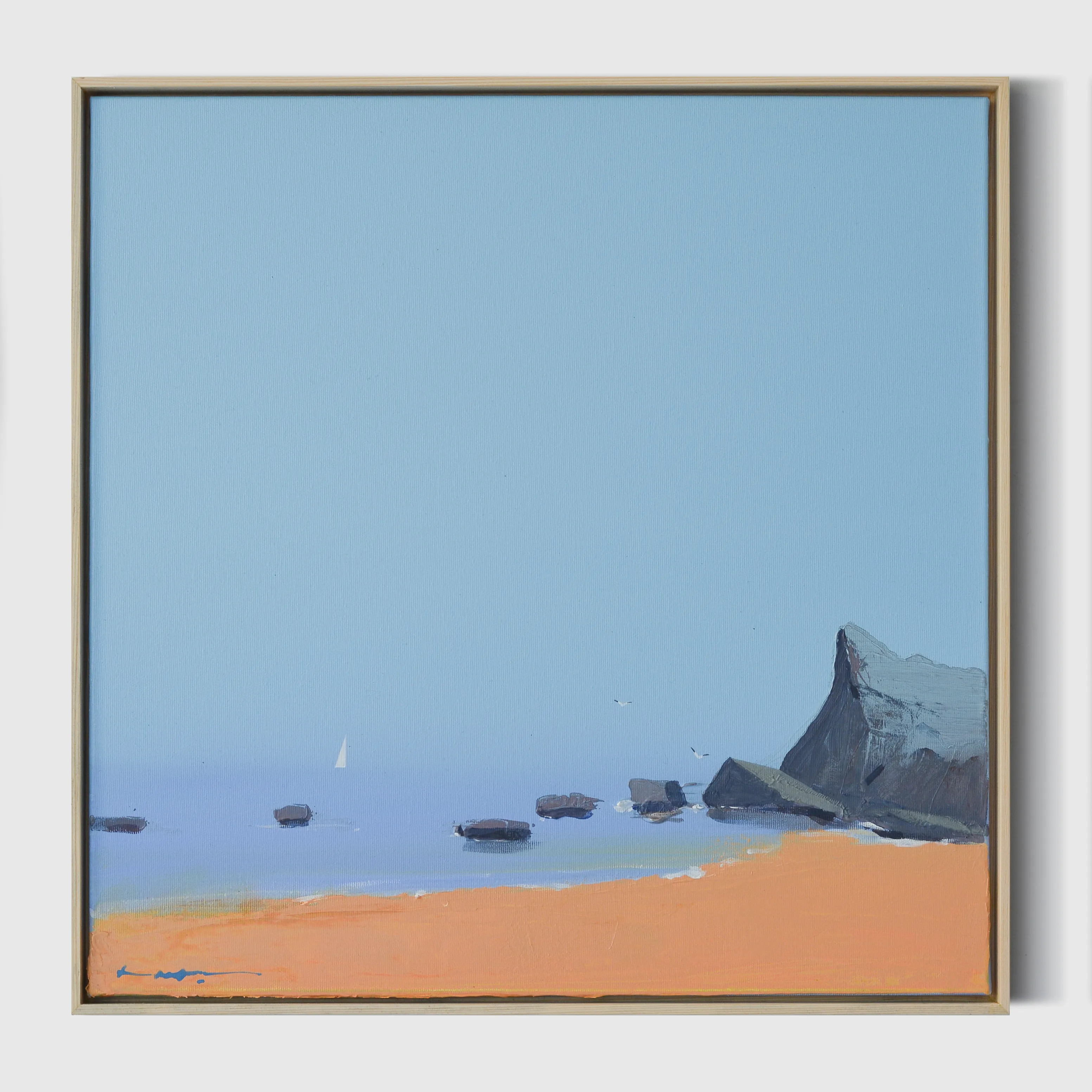 Зображення "Seascape" від Igor Nekraha, розмір: 50x50, матеріали: Acrylic on canvas, медіум: Живопис, місто: Ukraine, серія: Acrylics, ціна: $600 Фото 1 з 4.