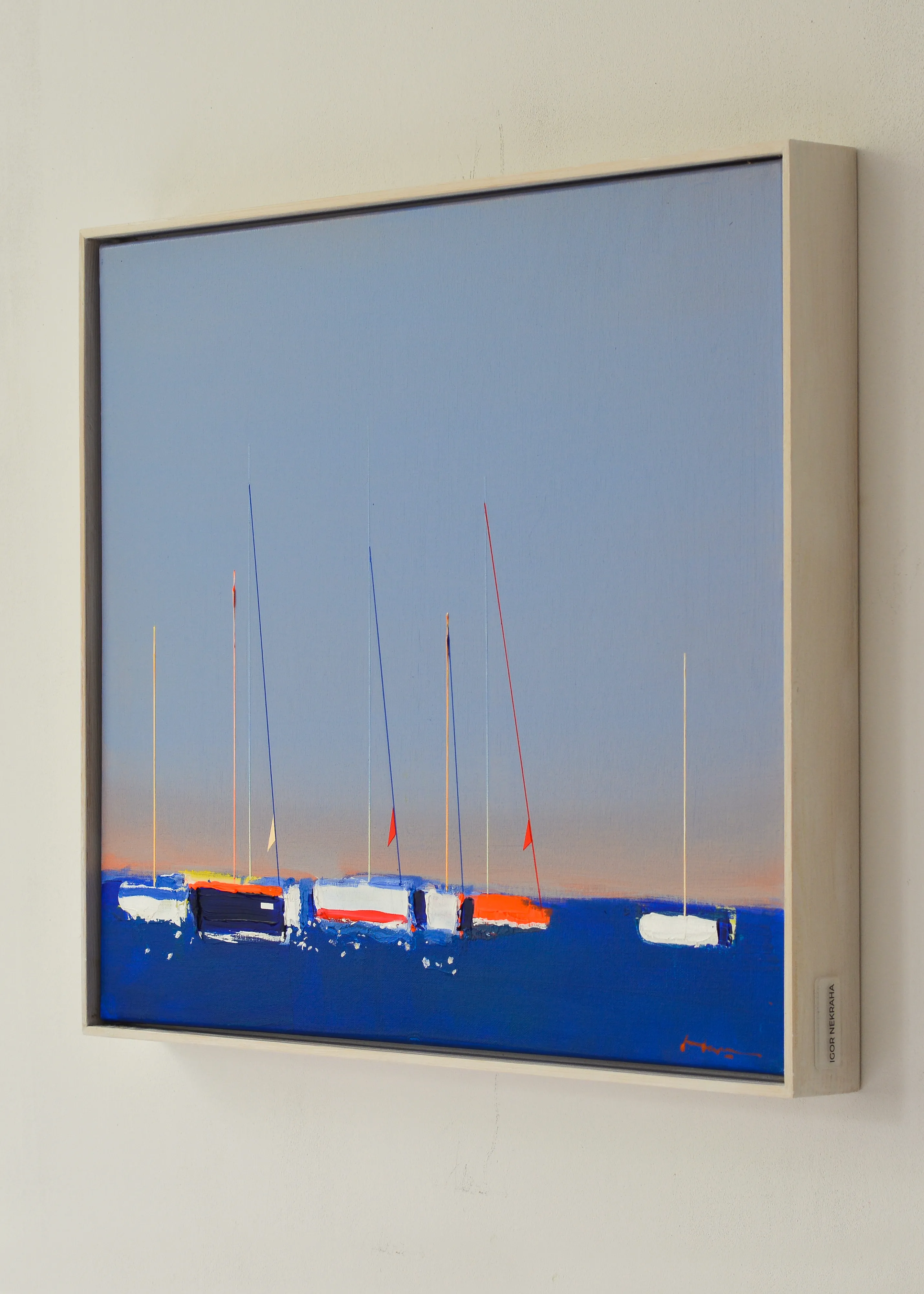 Зображення "After the Regatta" від Igor Nekraha, розмір: 50x60, матеріали: Acrylic on canvas, медіум: Живопис, місто: Ukraine, серія: Acrylics, ціна: $650 Фото 3 з 4.