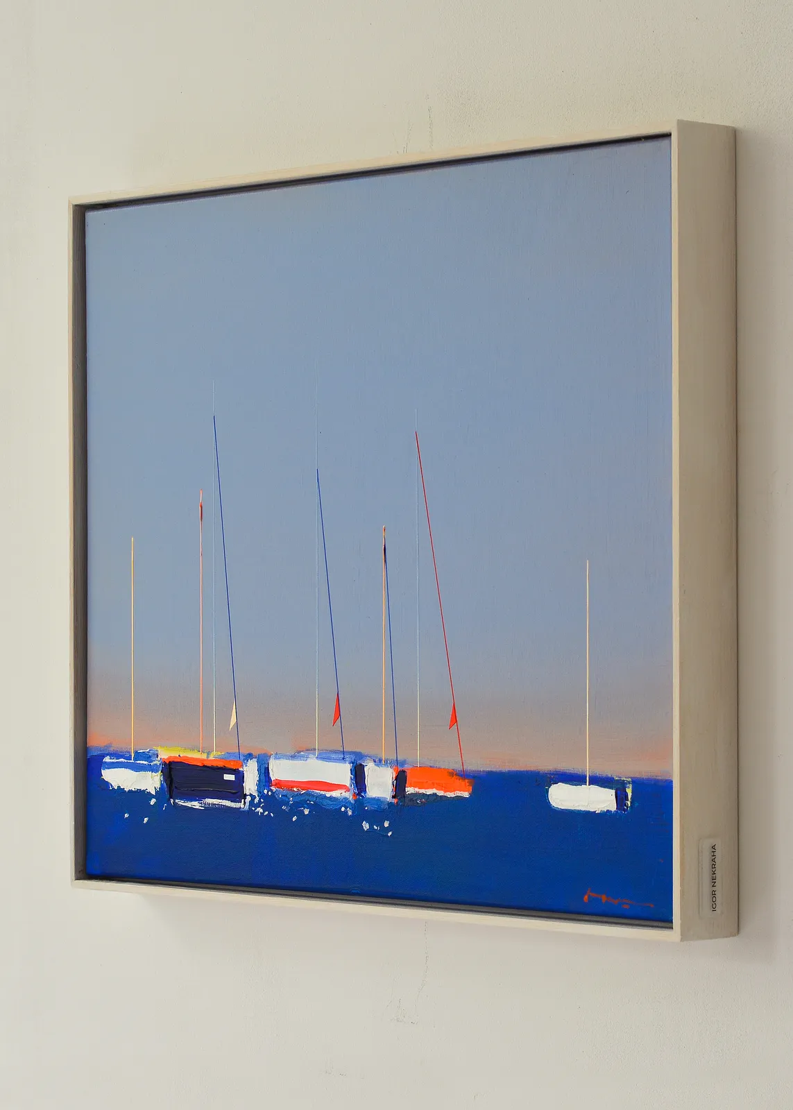 Зображення "After the Regatta" від Igor Nekraha, розмір: 50x60, матеріали: Acrylic on canvas, медіум: Живопис, місто: Ukraine, серія: Acrylics, ціна: $650 Фото 3 з 4.