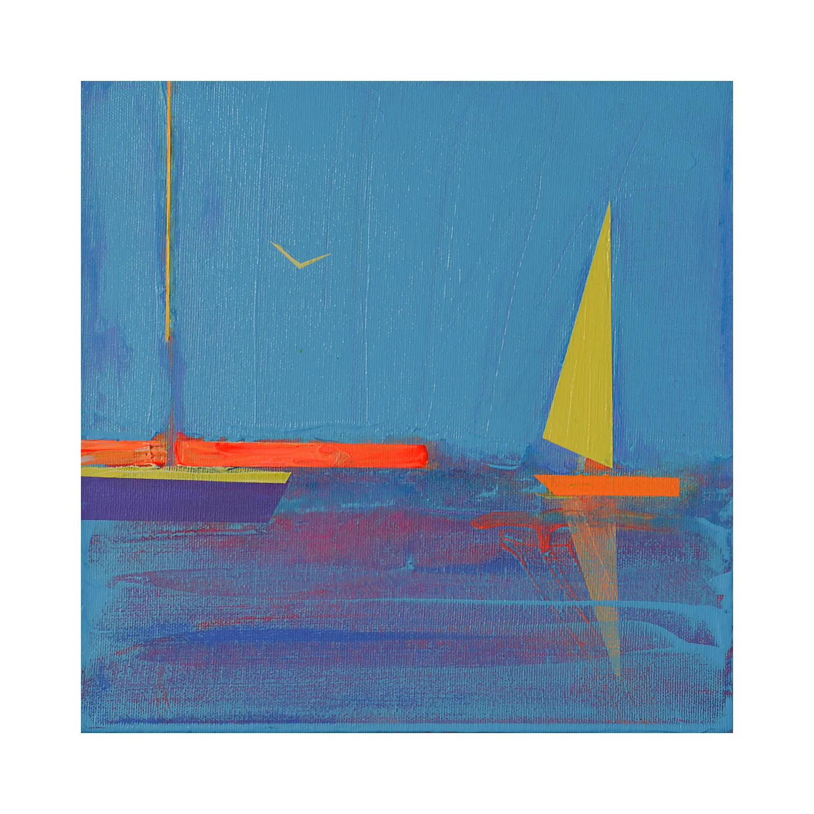 Зображення "Still sea" від Igor Nekraha, розмір: 30х30, матеріали: Acrylic on canvas, медіум: Живопис, місто: Kyiv, серія: Acrylics, ціна: $400 Фото 2 з 4.