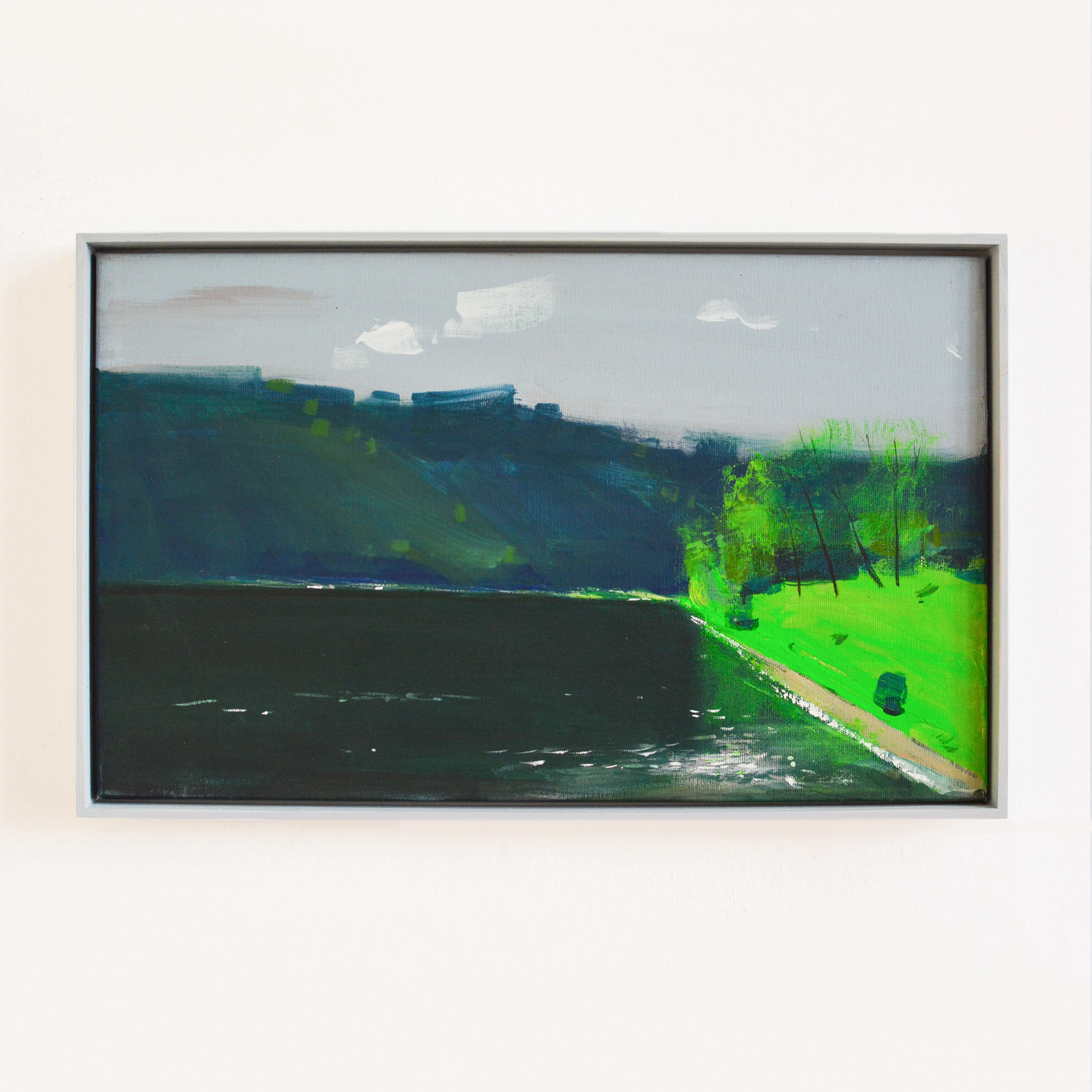 Зображення "Green vibe on Dnister" від Igor Nekraha, розмір: 30x50, матеріали: Acrylic on canvas, медіум: Живопис, місто: Україна, серія: Acrylics, ціна: $300 Фото 1 з 4.