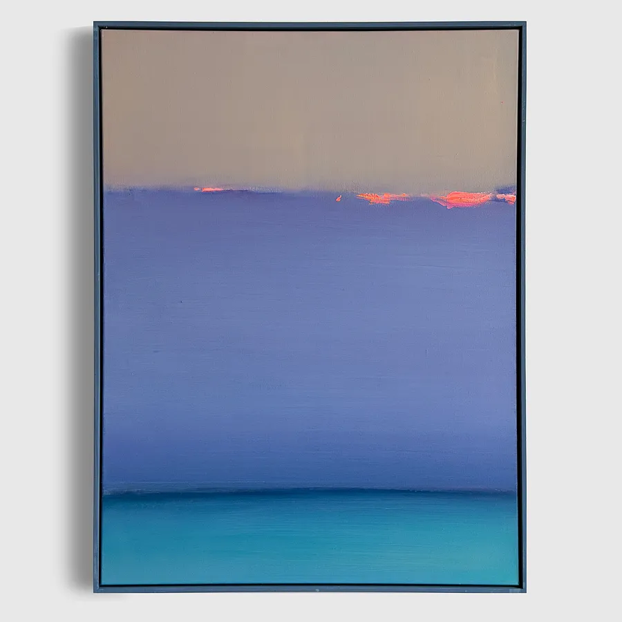 Image of Blue Hour by Igor Nekraha, size: 80x60, made of Acrylic on canvas, Painting medium, from Kyiv, part of the Acrylics series, priced at $600