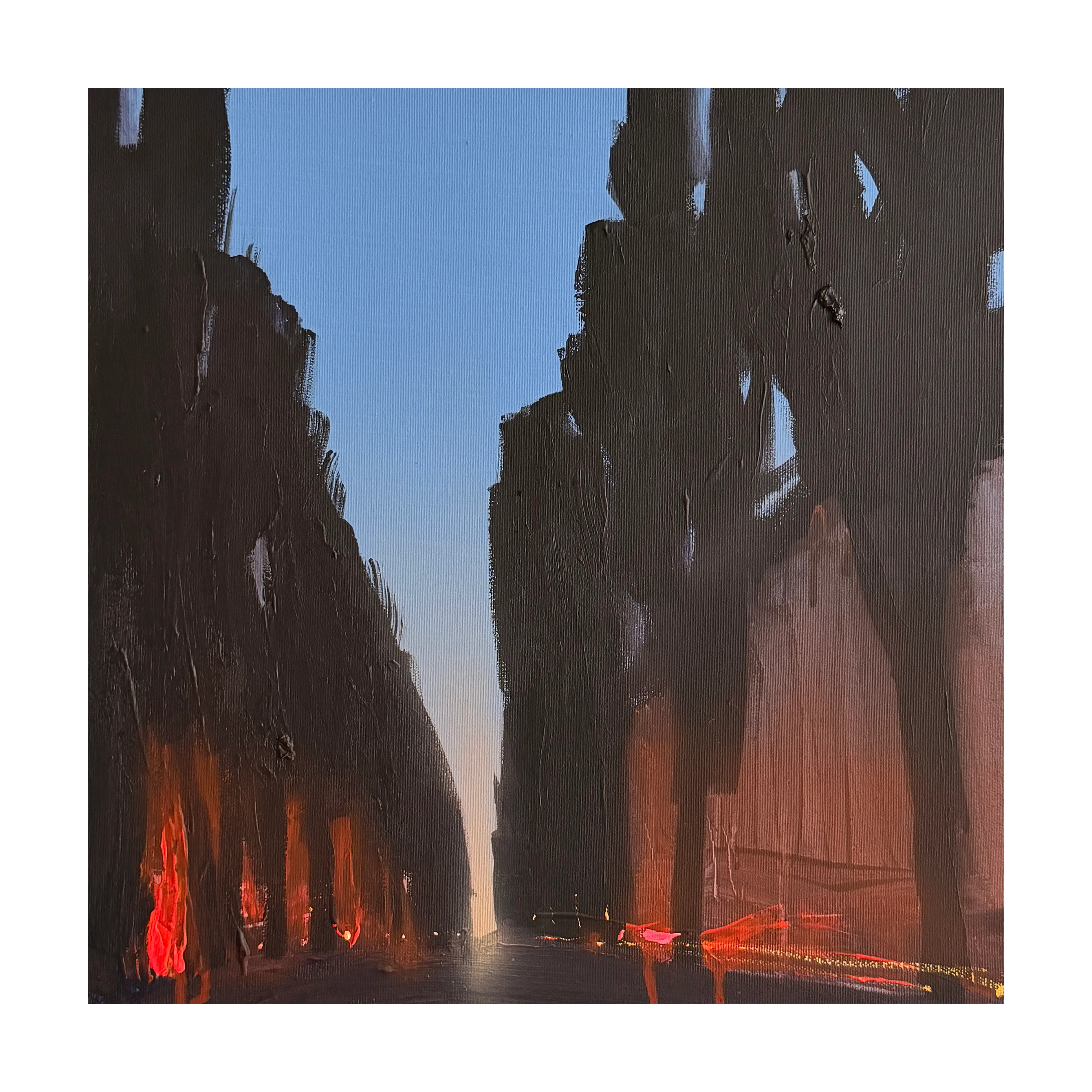 Зображення "Shevchenko Boulevard " від Igor Nekraha, розмір: 40x40 cm, матеріали: Acrylic on canvas, медіум: Живопис, місто: Kyiv, серія: Acrylics, ціна: $450 Фото 4 з 4.