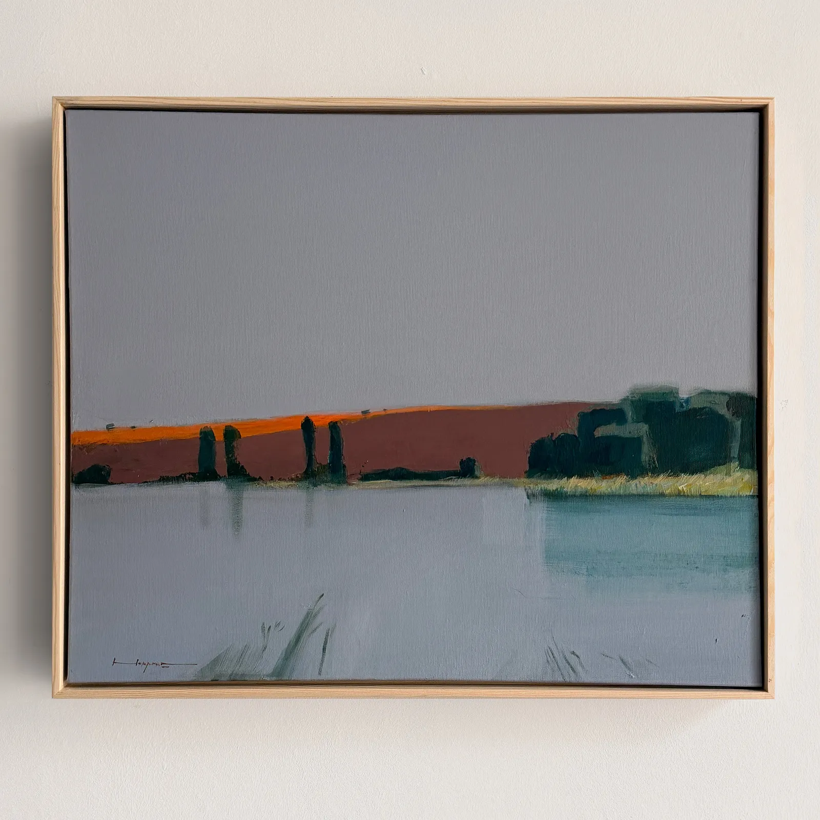 Image of Late October by Igor Nekraha, size: 50x60, made of Acrylic on canvas, Painting medium, from Kyiv, part of the Acrylics series, priced at $600 Photo 1 of 4.