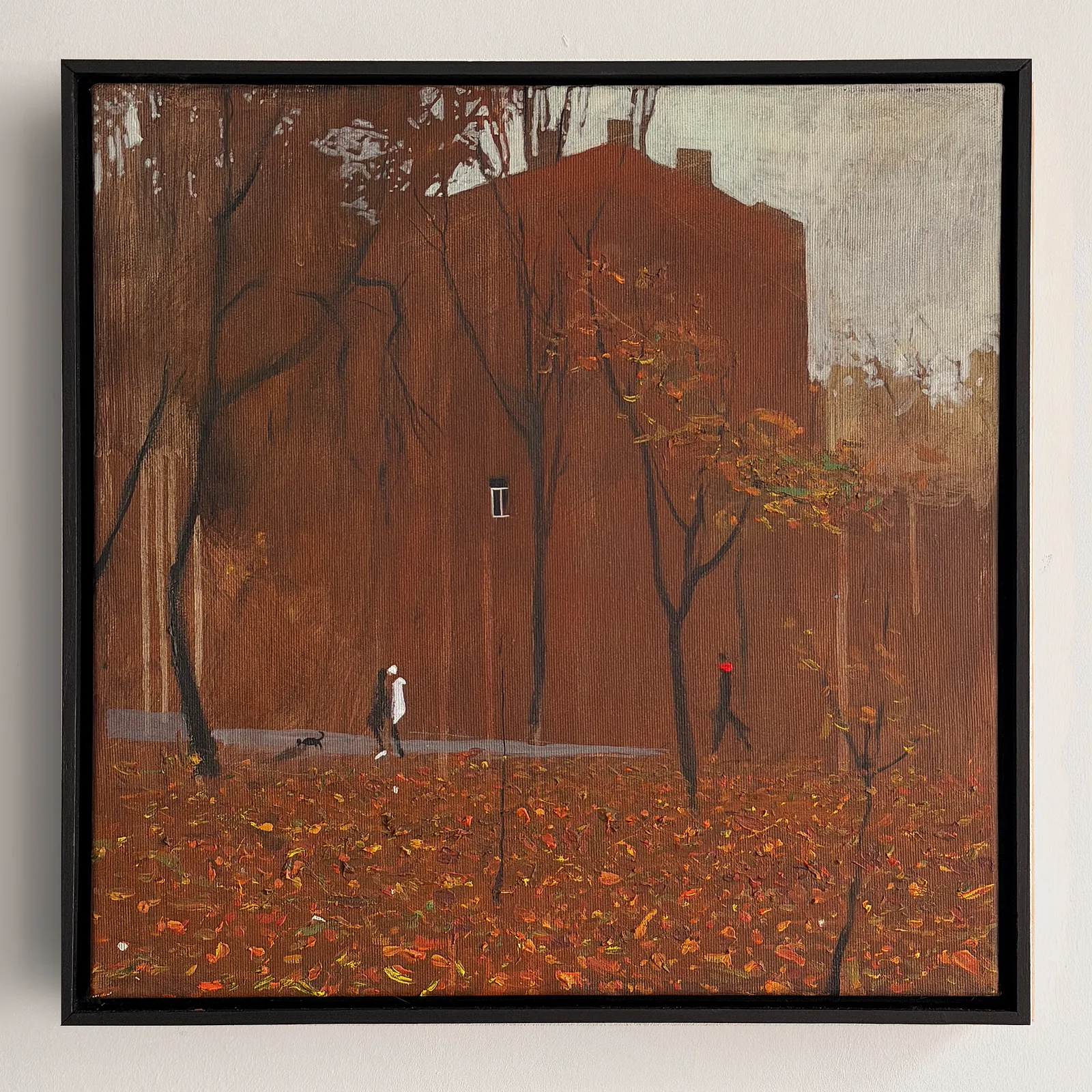 Зображення "City Square in October" від Igor Nekraha, розмір: 40x40 cm, матеріали: Acrylic on canvas, медіум: Живопис, місто: Kyiv, серія: Acrylics, ціна: $500 Фото 1 з 4.