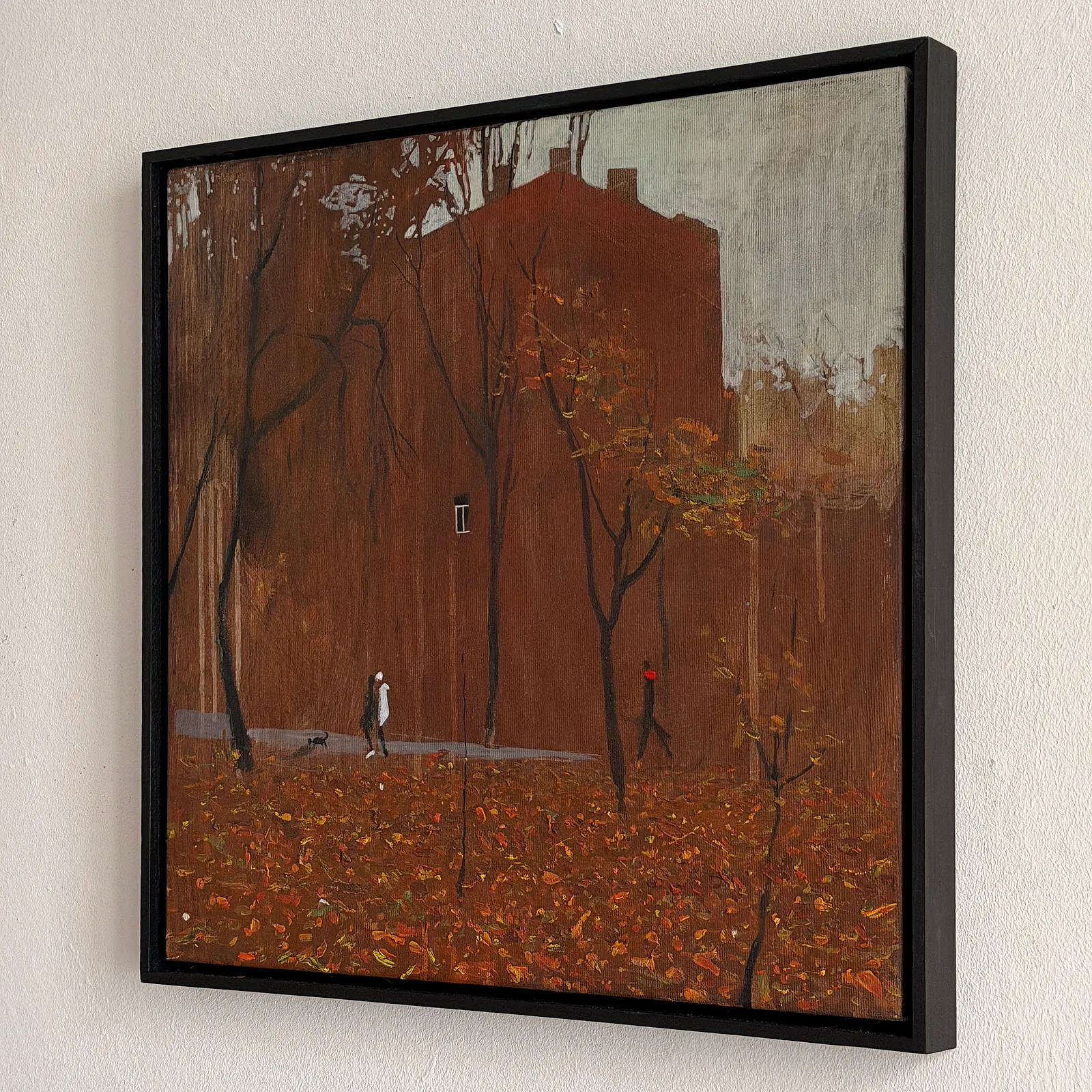 Зображення "City Square in October" від Igor Nekraha, розмір: 40x40 cm, матеріали: Acrylic on canvas, медіум: Живопис, місто: Kyiv, серія: Acrylics, ціна: $500 Фото 4 з 4.