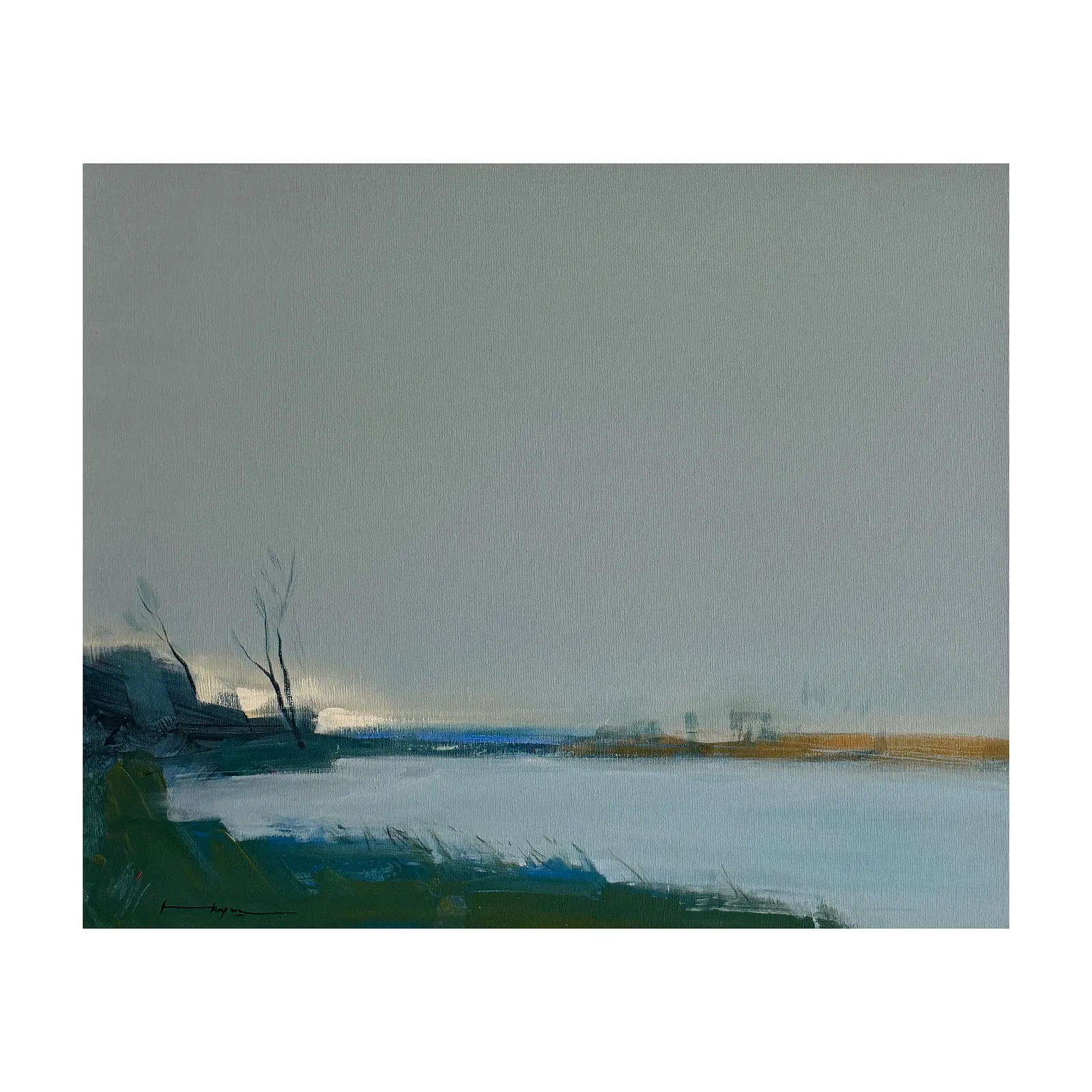 Зображення "Lakeside" від Igor Nekraha, розмір: 50x60, матеріали: Acrylic on canvas, медіум: Живопис, місто: Kyiv, серія: Acrylics, ціна: $600 Фото 4 з 4.