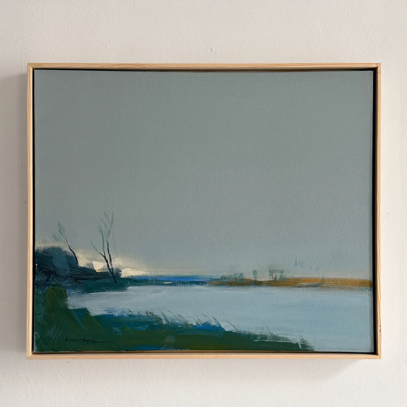 Зображення "Lakeside" від Igor Nekraha, розмір: 50x60, матеріали: Acrylic on canvas, медіум: Живопис, місто: Kyiv, серія: Acrylics, ціна: $600 Фото 1 з 4.