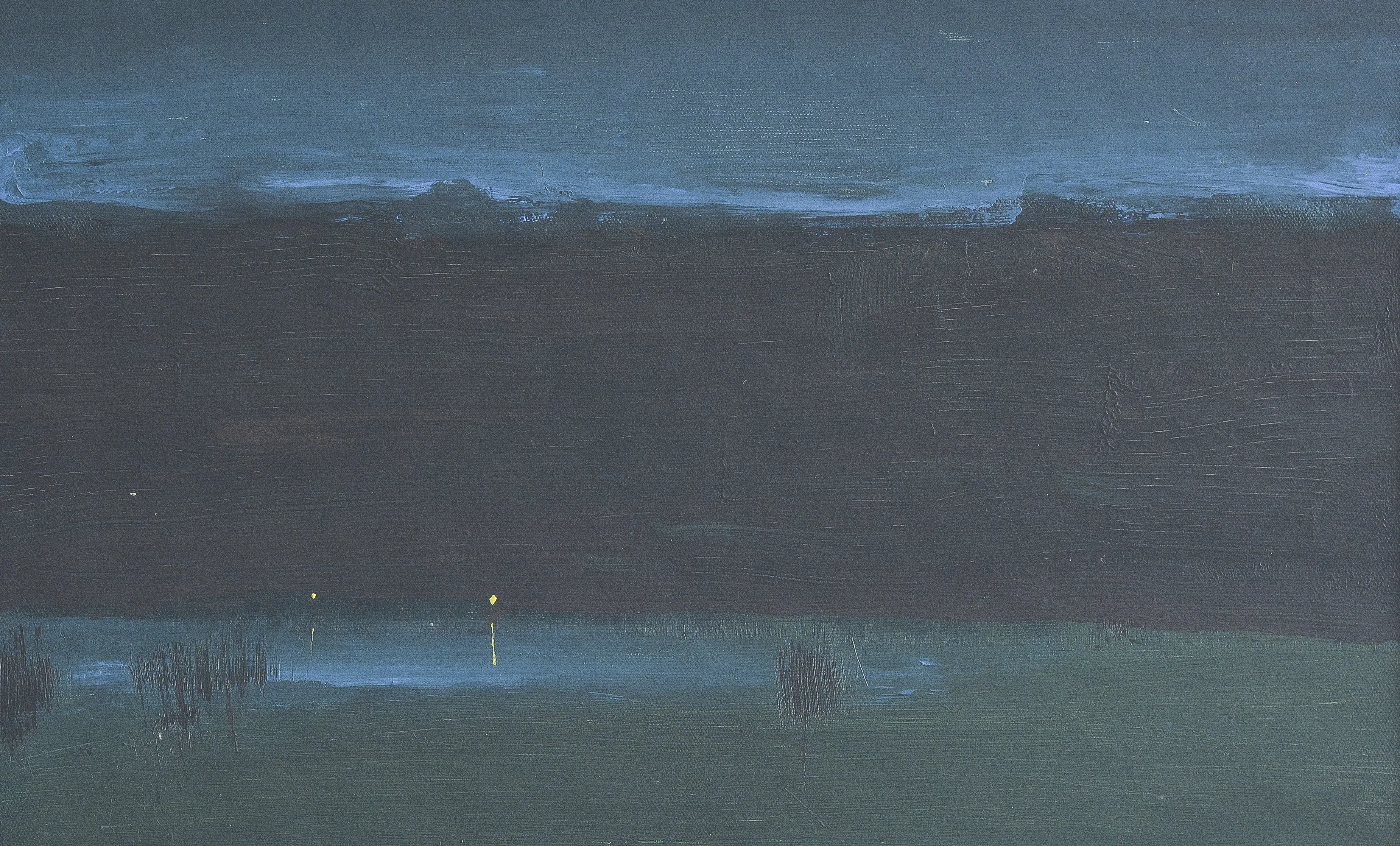Image of Calm nigth by Igor Nekraha, size: 30x50, made of Acrylic on canvas, Painting medium, priced at $400 Photo 2 of 4.