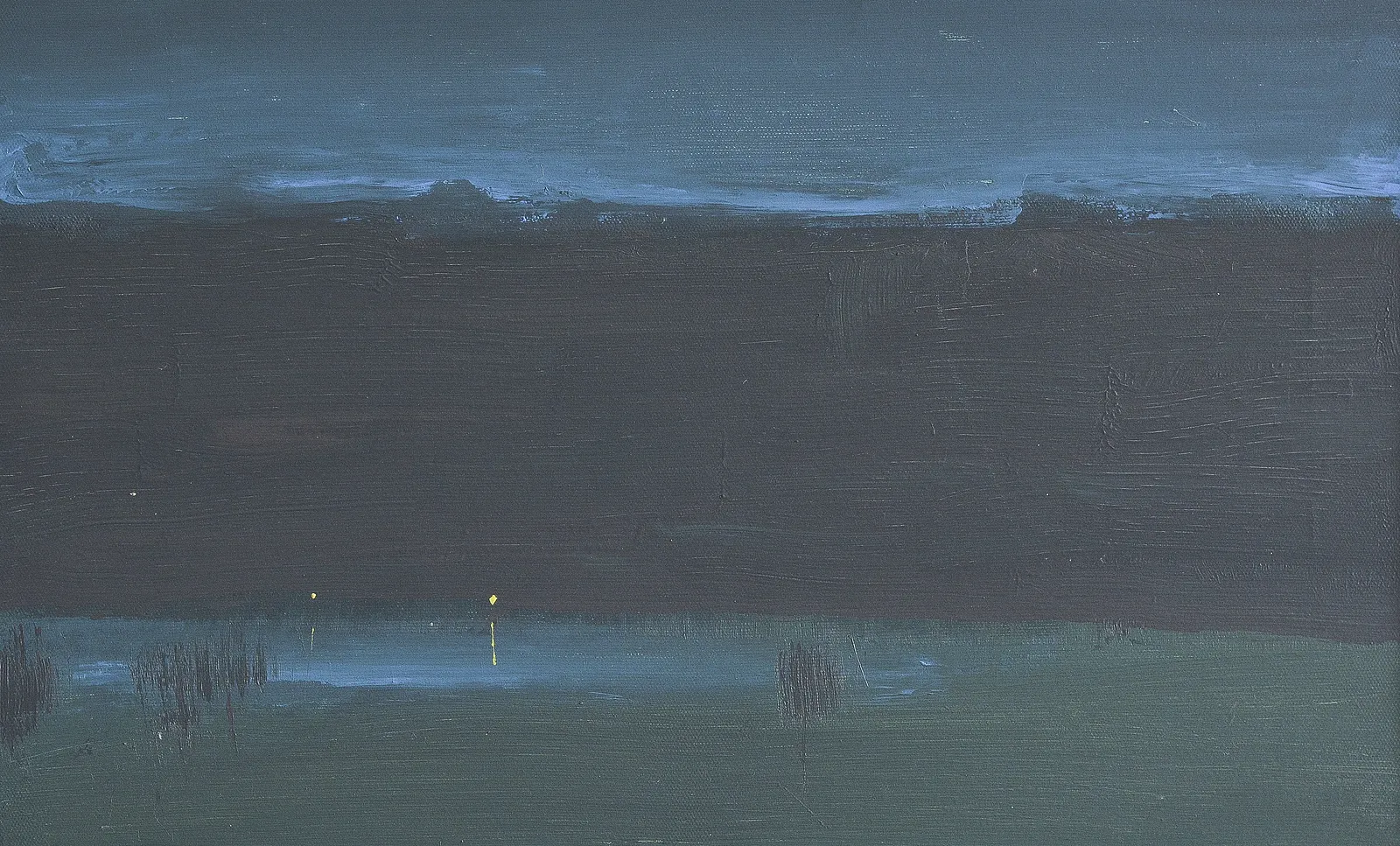 Image of Calm nigth by Igor Nekraha, size: 30x50, made of Acrylic on canvas, Painting medium, priced at $400 Photo 2 of 4.