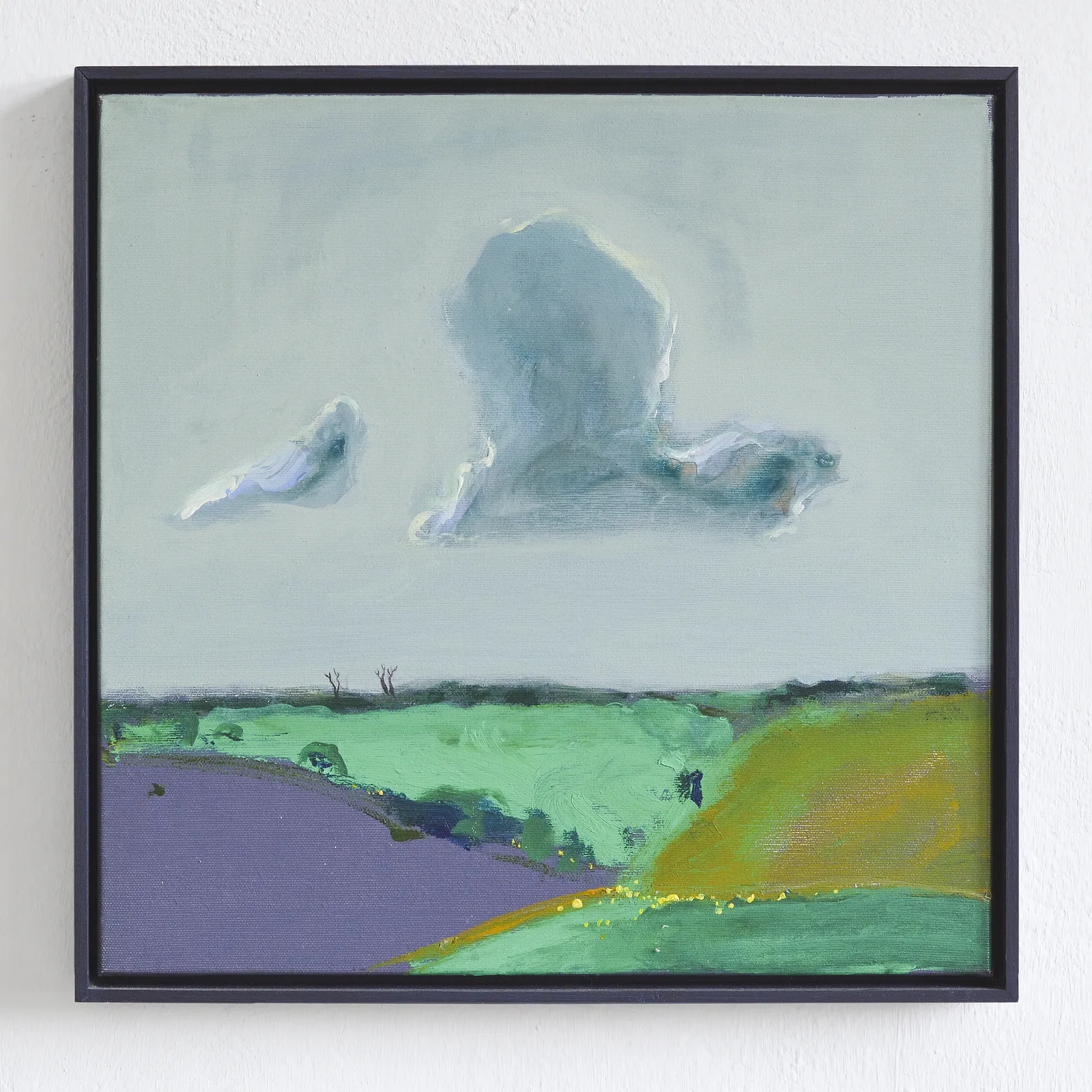 Image of April cloud by Igor Nekraha, size: 40x40, made of Acrylic on canvas, Painting medium, priced at $400 Photo 1 of 4.