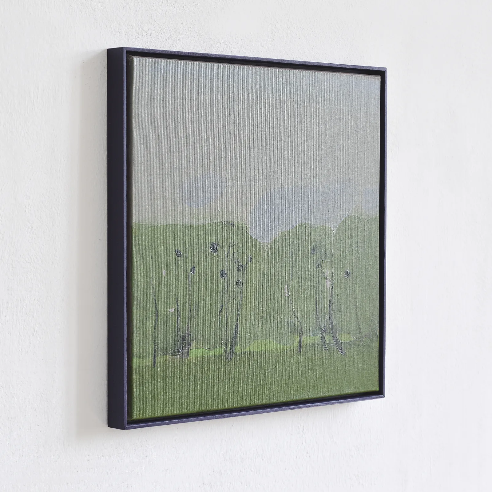 Image of Trees by Igor Nekraha, size: 40x40, made of Acrylic on canvas, Painting medium, priced at $400 Photo 3 of 4.