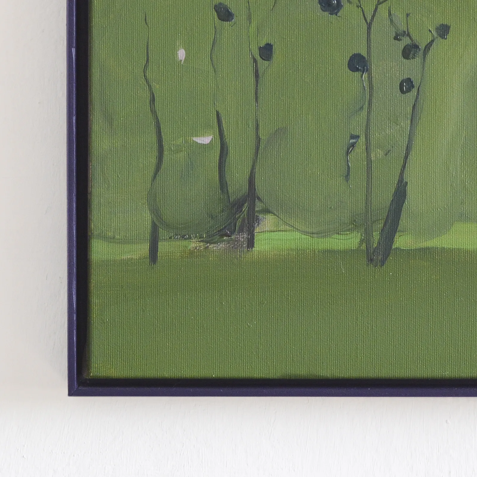 Image of Trees by Igor Nekraha, size: 40x40, made of Acrylic on canvas, Painting medium, priced at $400 Photo 4 of 4.