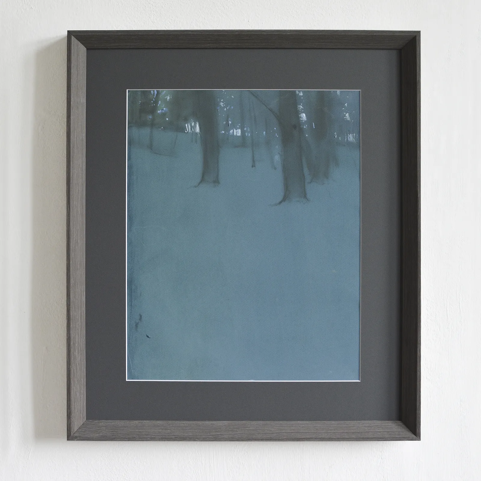 Image of Between the trees by Igor Nekraha, size: 50x40, made of Gouache on paper, Graphics medium, priced at $400 Photo 1 of 3.