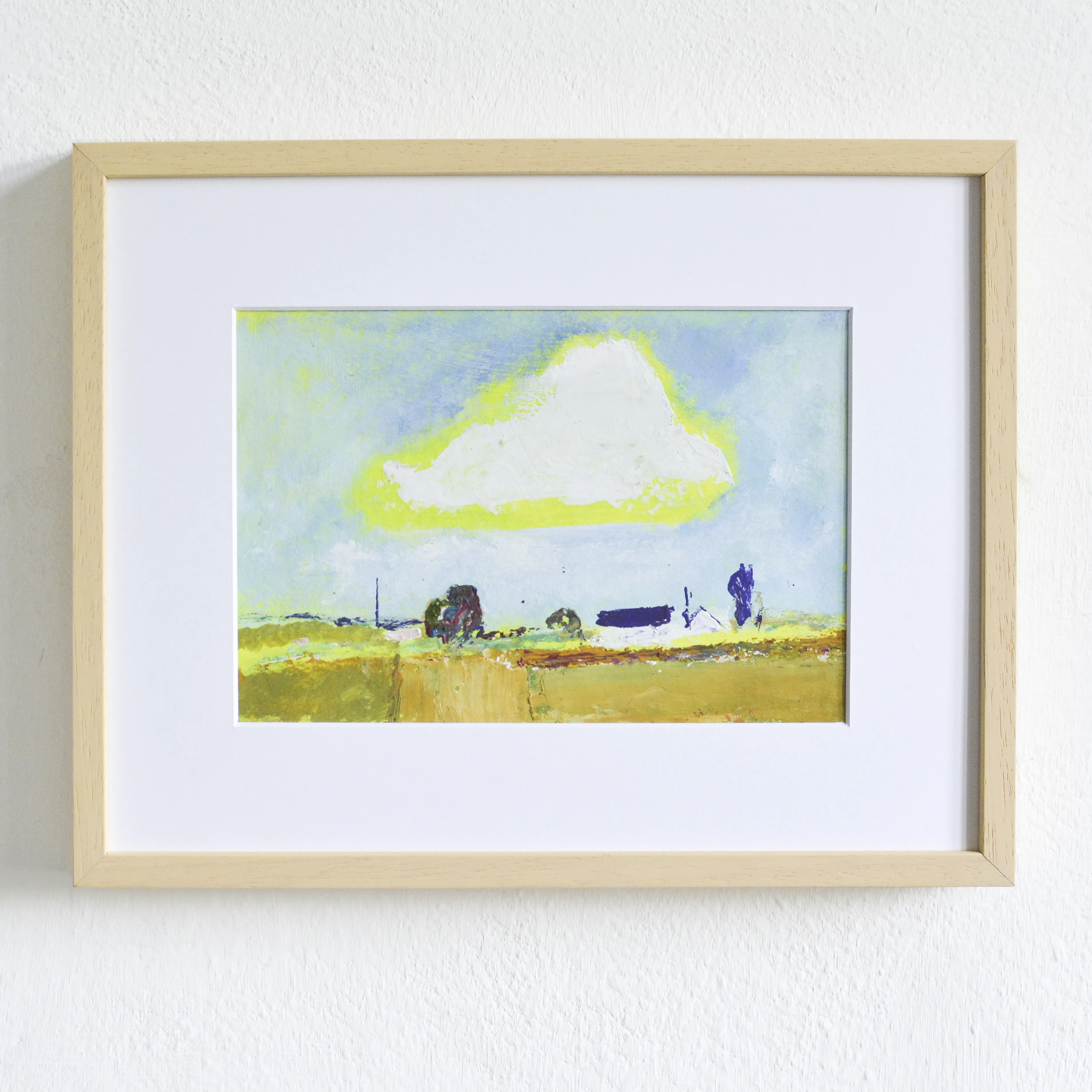 Image of Village etude by Igor Nekraha, size: 15.5x23, made of Gouache on paper, Graphics medium, priced at $300 Photo 1 of 4.