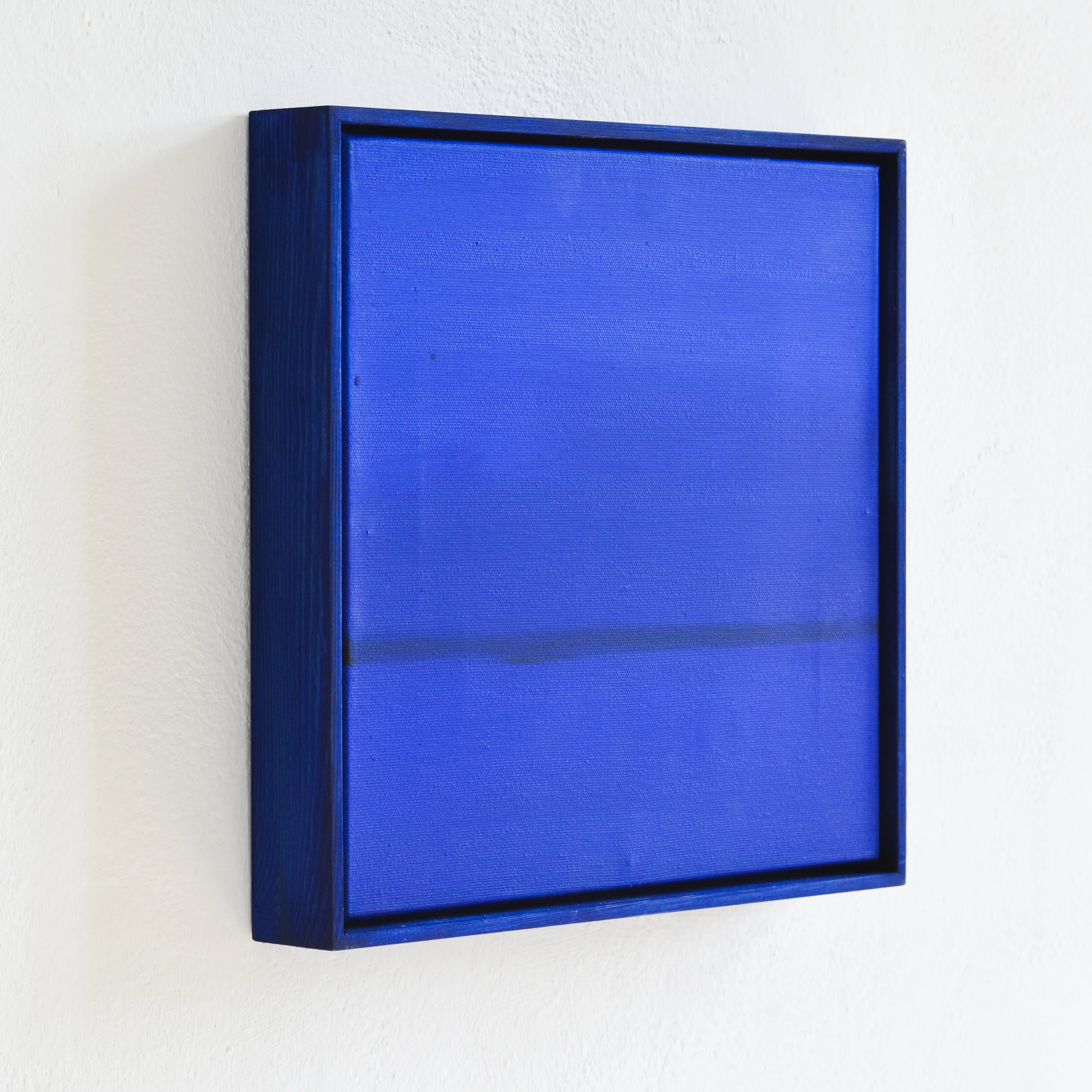 Image of Blue night by Igor Nekraha, size: 30x30, made of Acrylic on canvas, Painting medium, priced at $350 Photo 3 of 4.