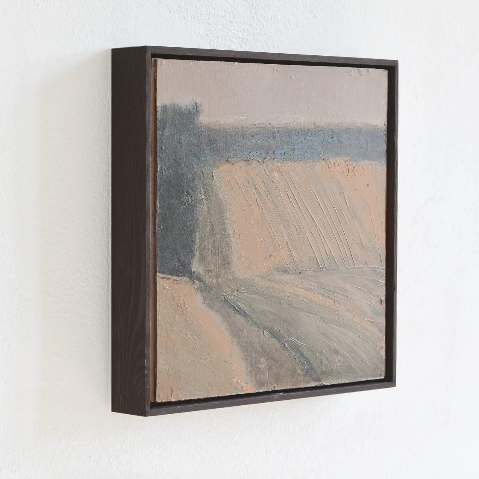 Image of Brown field by Igor Nekraha, size: 30x30, made of Acrylic on canvas, Painting medium, priced at $350 Photo 3 of 4.