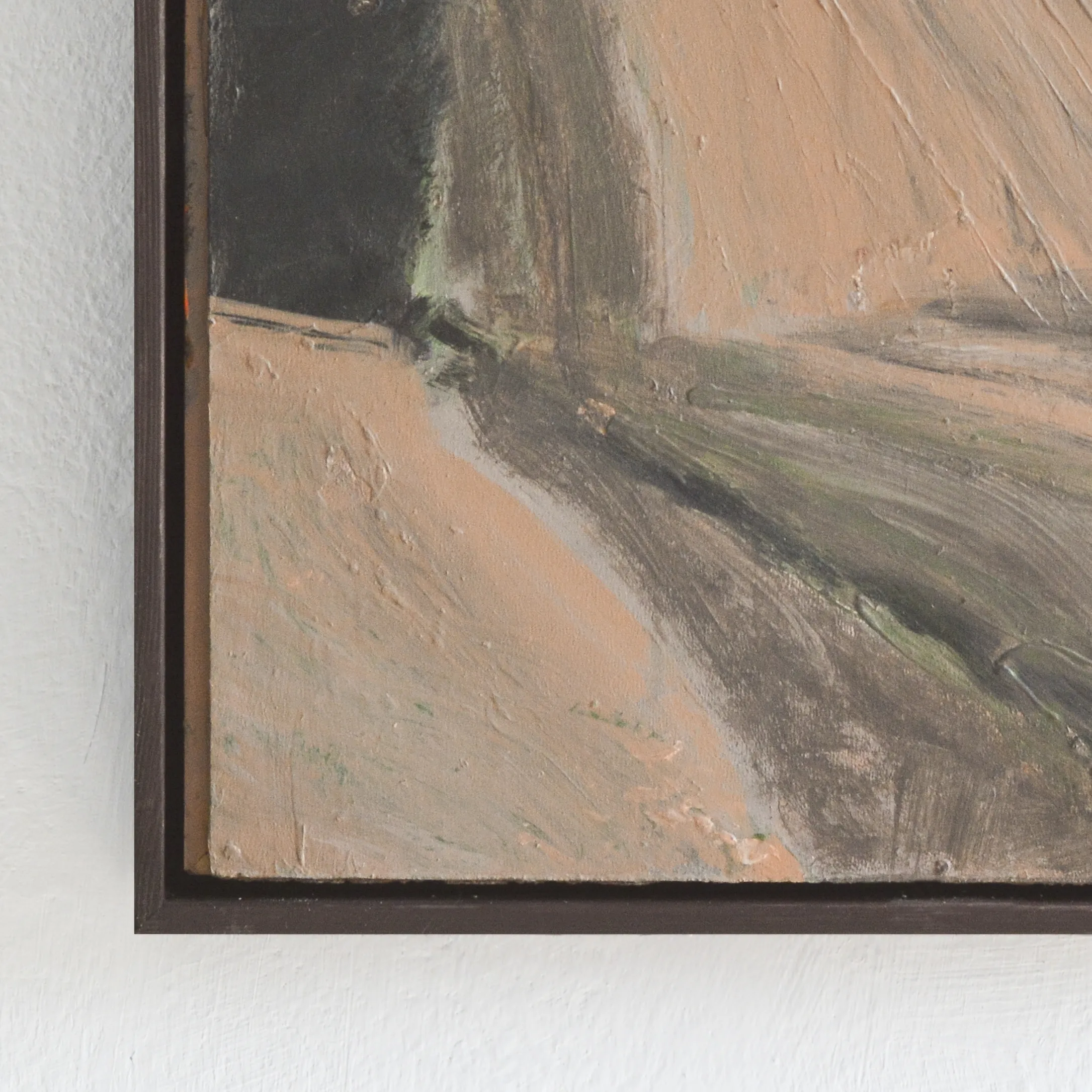 Image of Brown field by Igor Nekraha, size: 30x30, made of Acrylic on canvas, Painting medium, priced at $350 Photo 4 of 4.