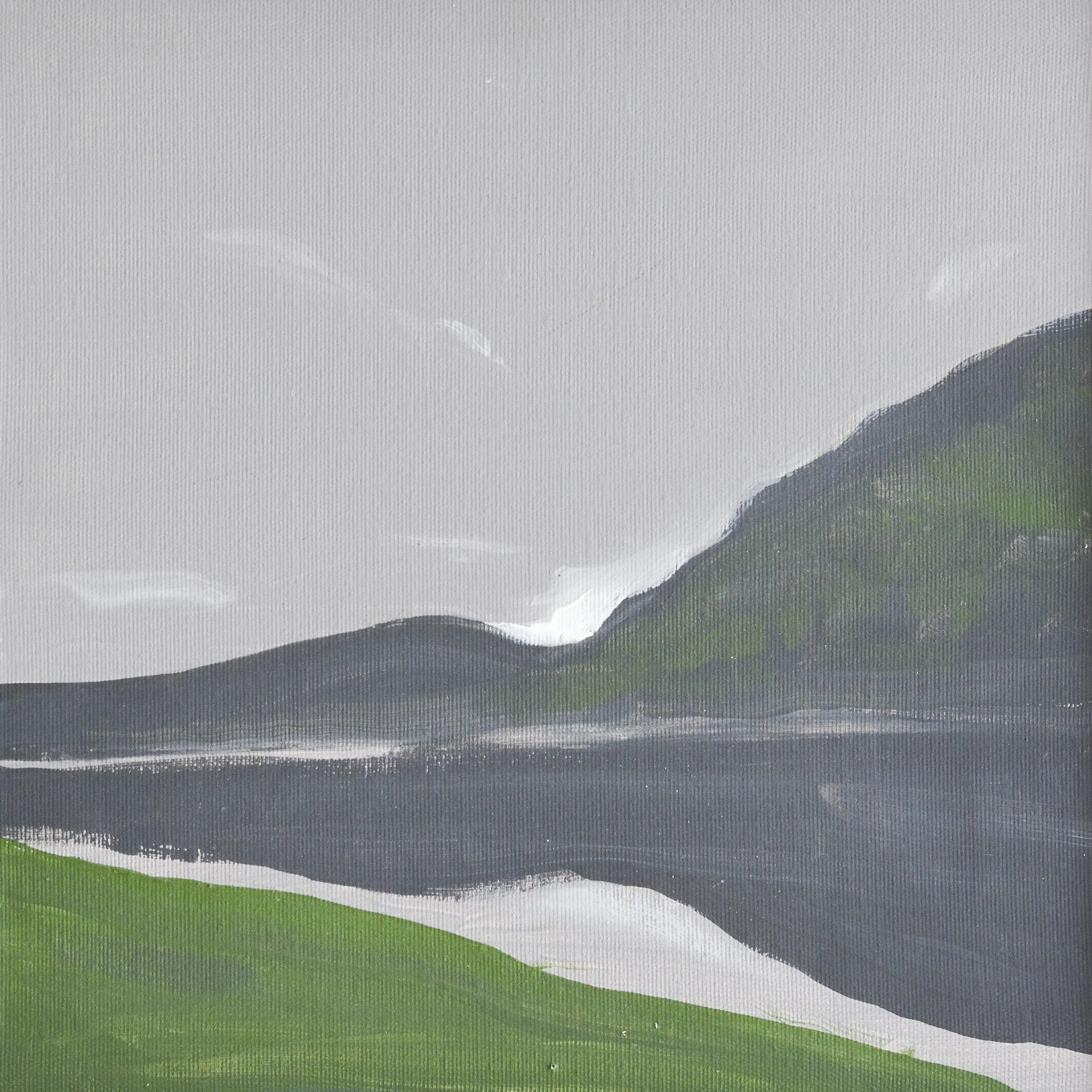 Image of Unizh by Igor Nekraha, size: 30x30, made of Acrylic on canvas, Painting medium, priced at $400 Photo 2 of 4.
