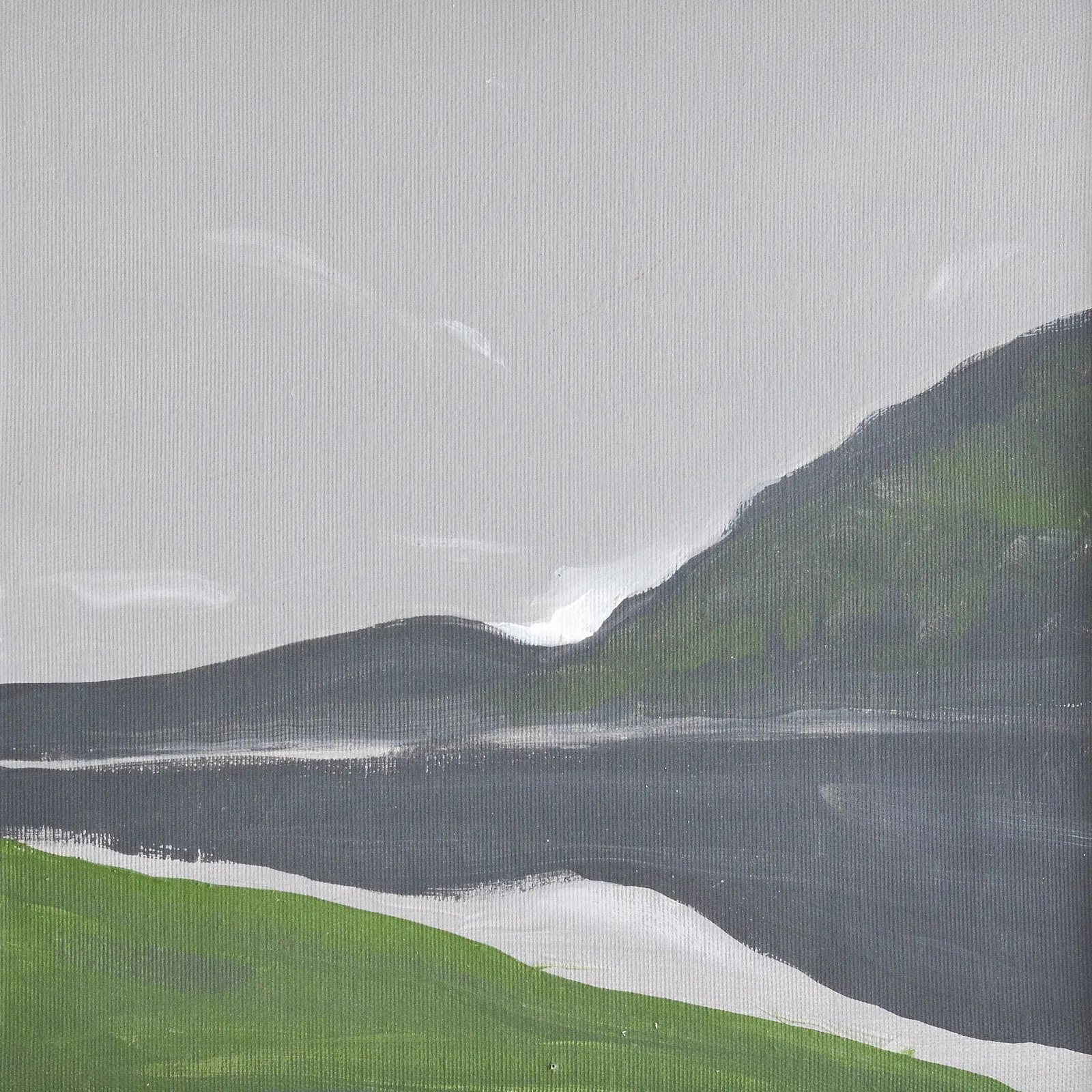 Image of Unizh by Igor Nekraha, size: 30x30, made of Acrylic on canvas, Painting medium, priced at $400 Photo 2 of 4.
