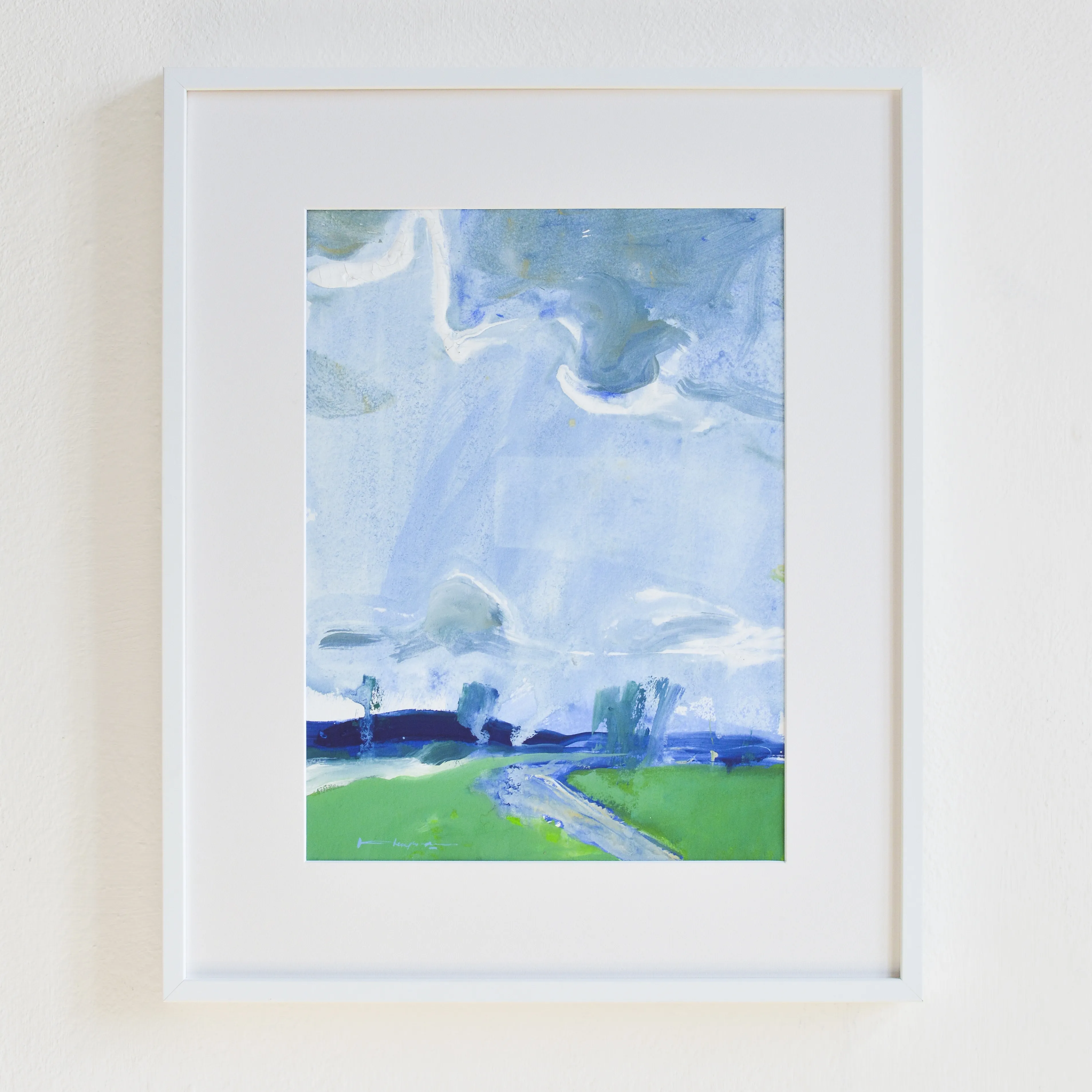 Image of Summer noon by Igor Nekraha, size: 40x30, made of Gouache on paper, Graphics medium, priced at $300 Photo 1 of 4.