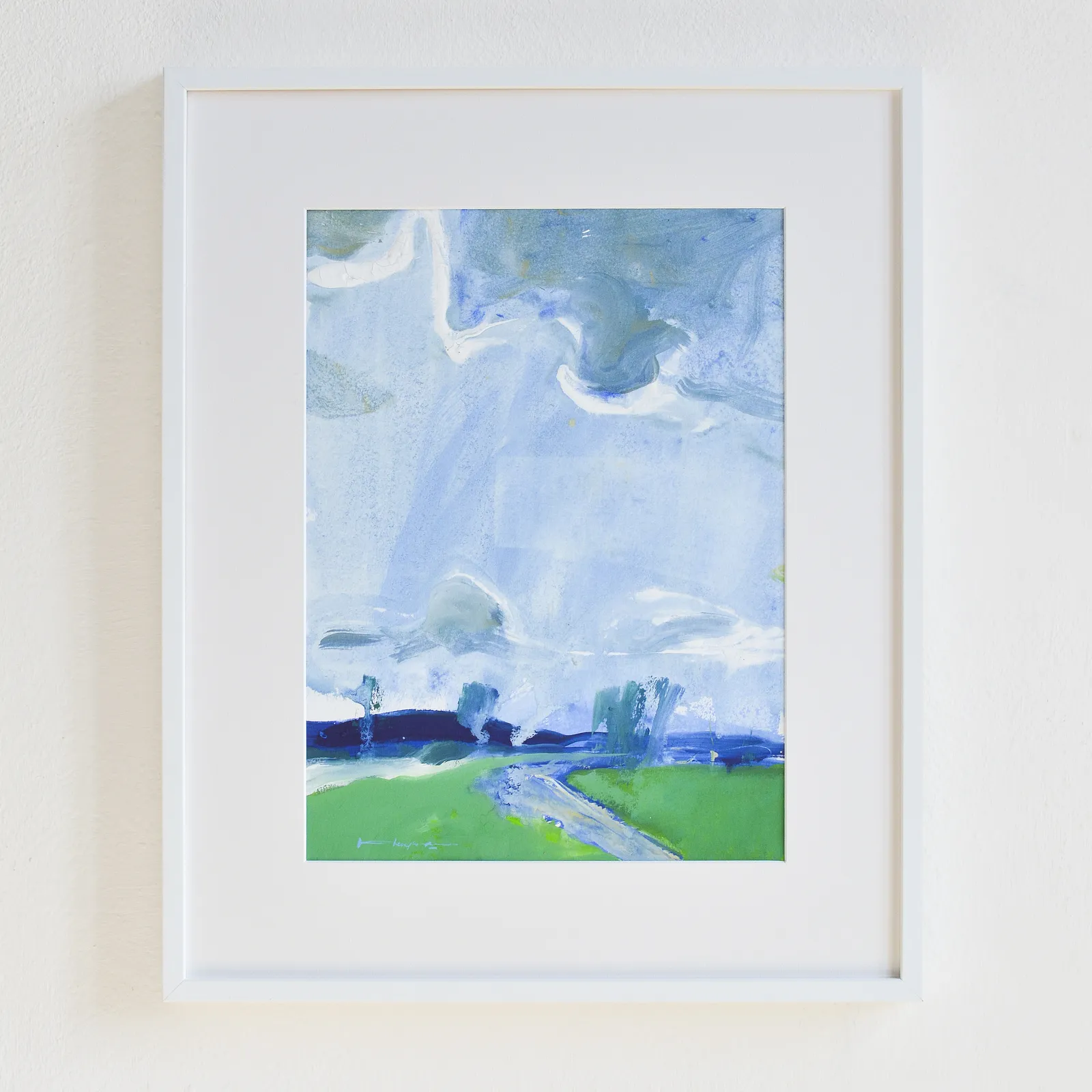Image of Summer noon by Igor Nekraha, size: 40x30, made of Gouache on paper, Graphics medium, priced at $300 Photo 1 of 4.