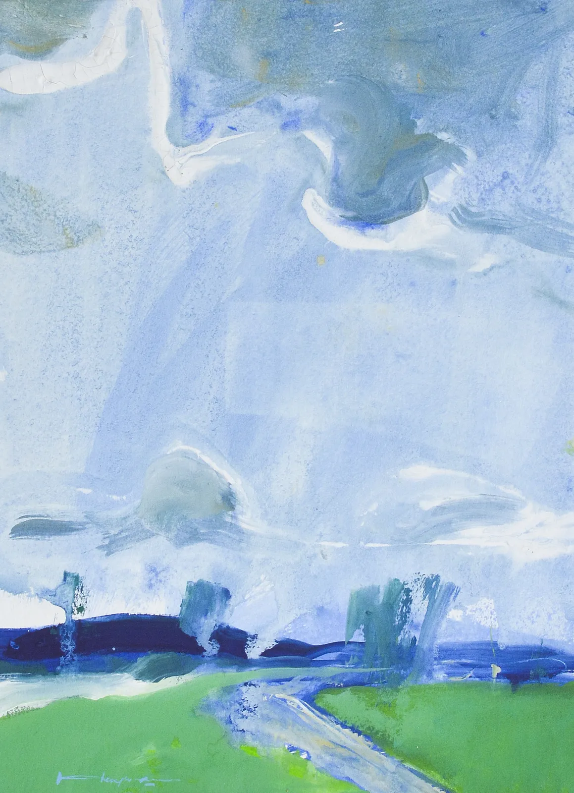 Зображення "Summer noon" від Igor Nekraha, розмір: 40x30, матеріали: Gouache on paper, медіум: Графіка, місто: Ukraine, серія: Gouaches, ціна: $300 Фото 2 з 4.