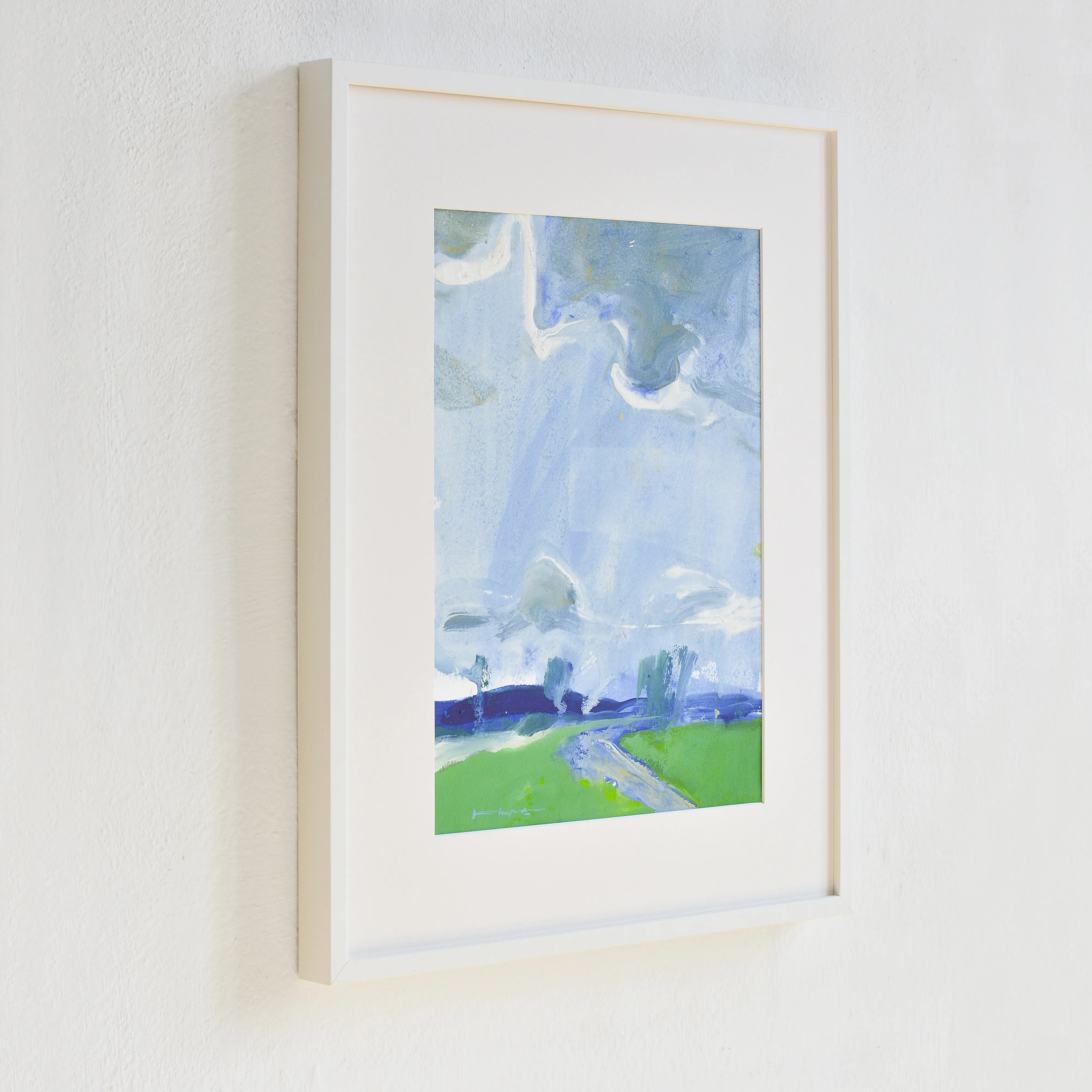 Image of Summer noon by Igor Nekraha, size: 40x30, made of Gouache on paper, Graphics medium, priced at $300 Photo 3 of 4.
