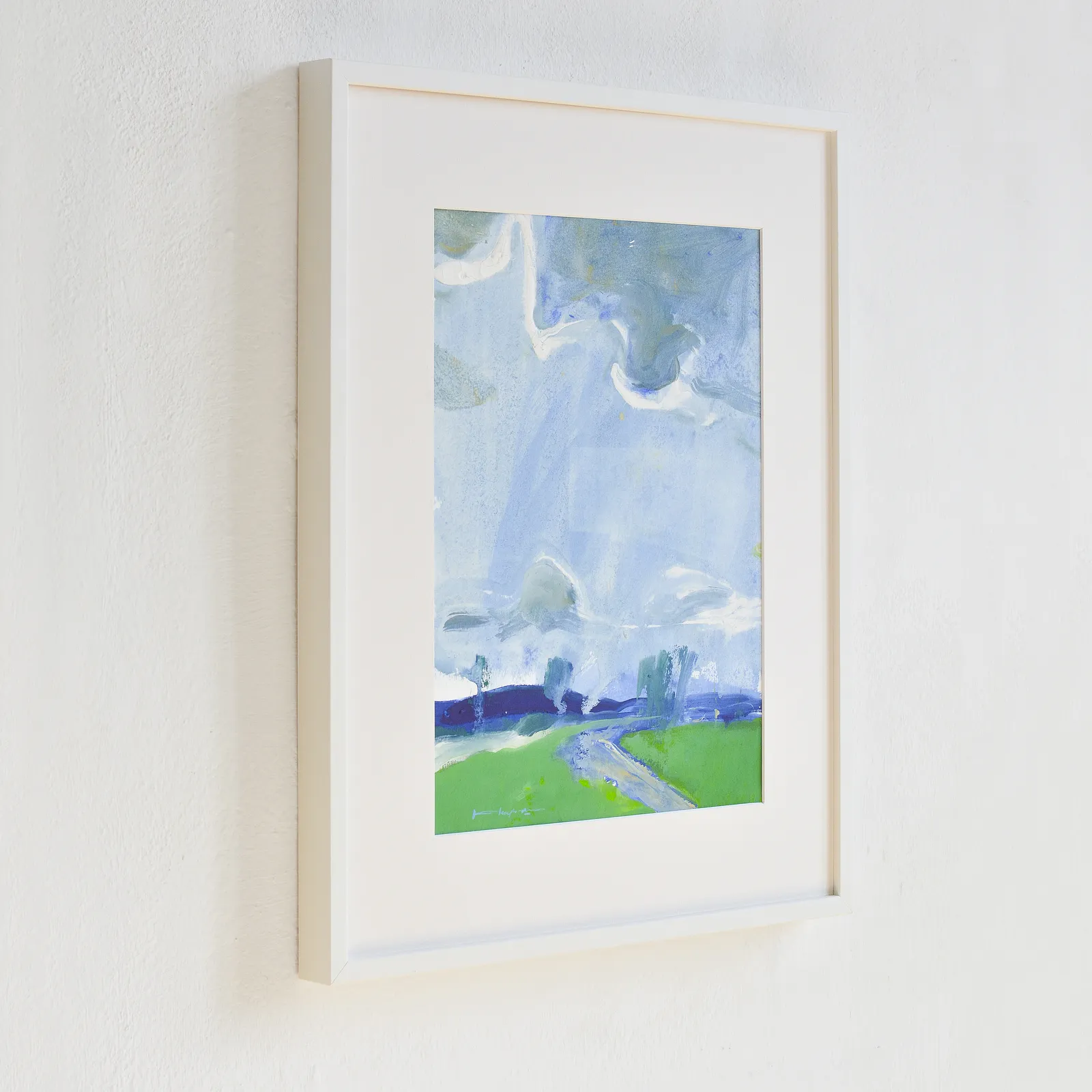 Image of Summer noon by Igor Nekraha, size: 40x30, made of Gouache on paper, Graphics medium, priced at $300 Photo 3 of 4.