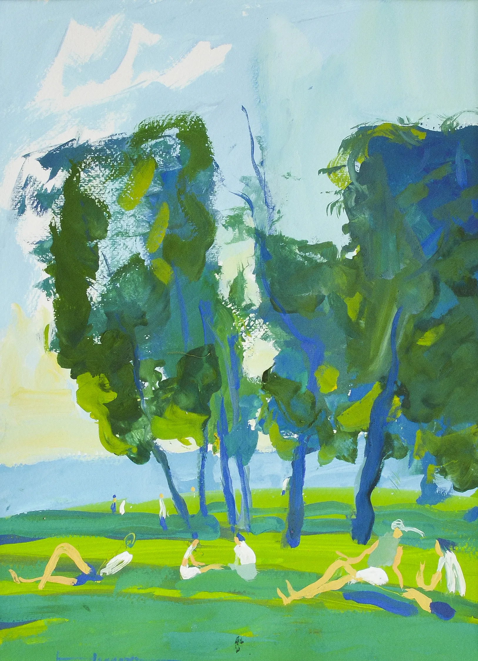 Зображення "Peyzazhka noon" від Igor Nekraha, розмір: 40x30, матеріали: Gouache on paper, медіум: Графіка, місто: Ukraine, ціна: $350 Фото 2 з 4.